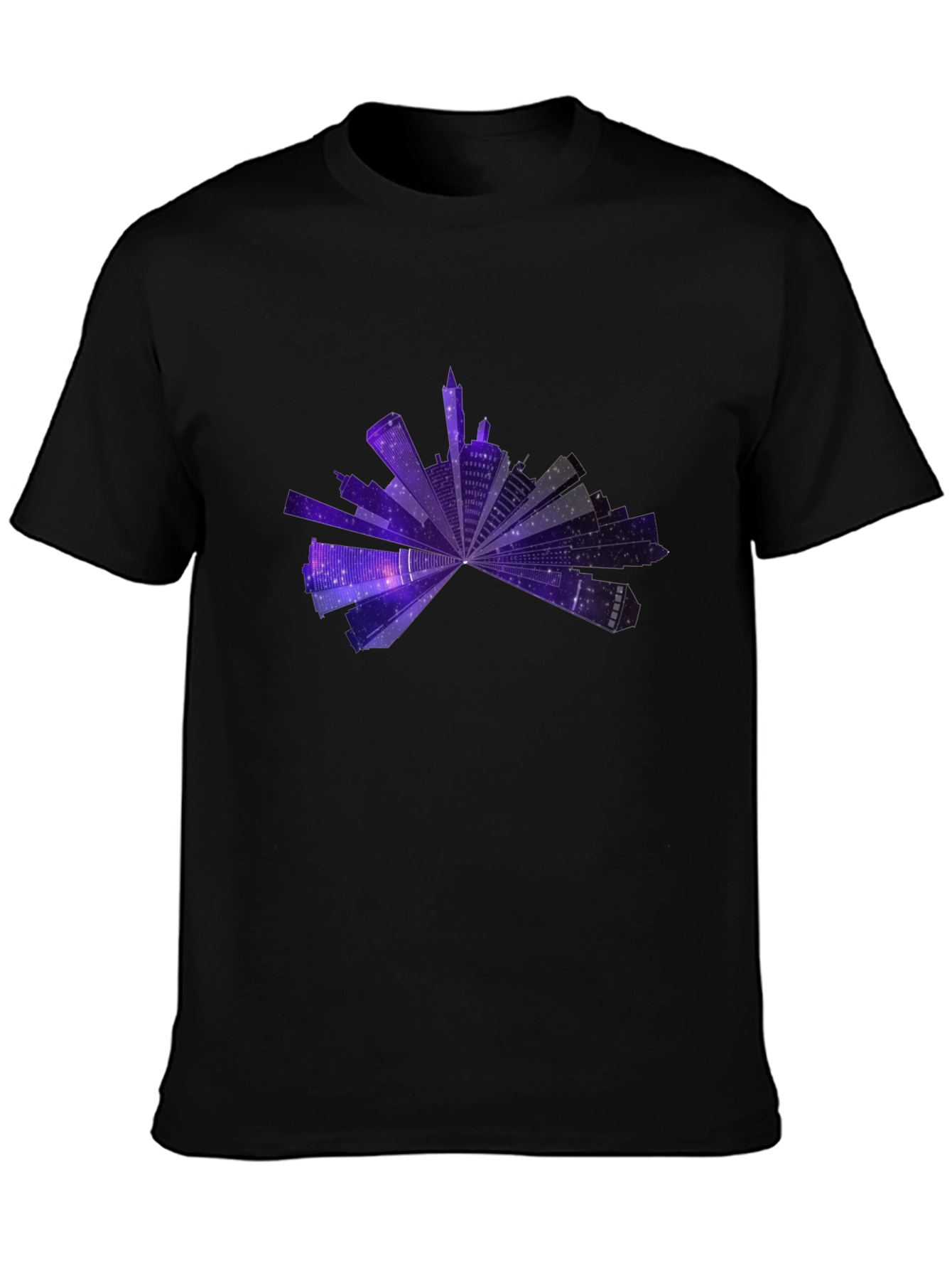 Cityscape Galaxy T-Shirt