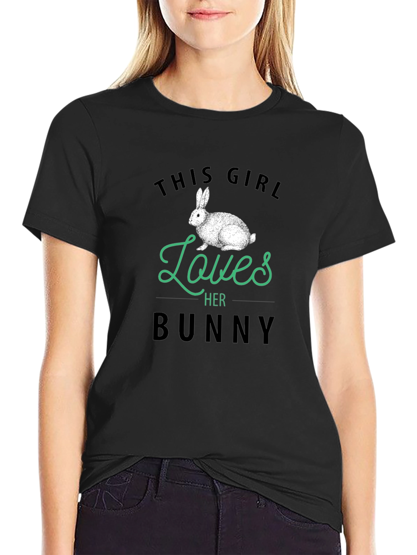 This Girl Loves Her Bunny T-Shirt