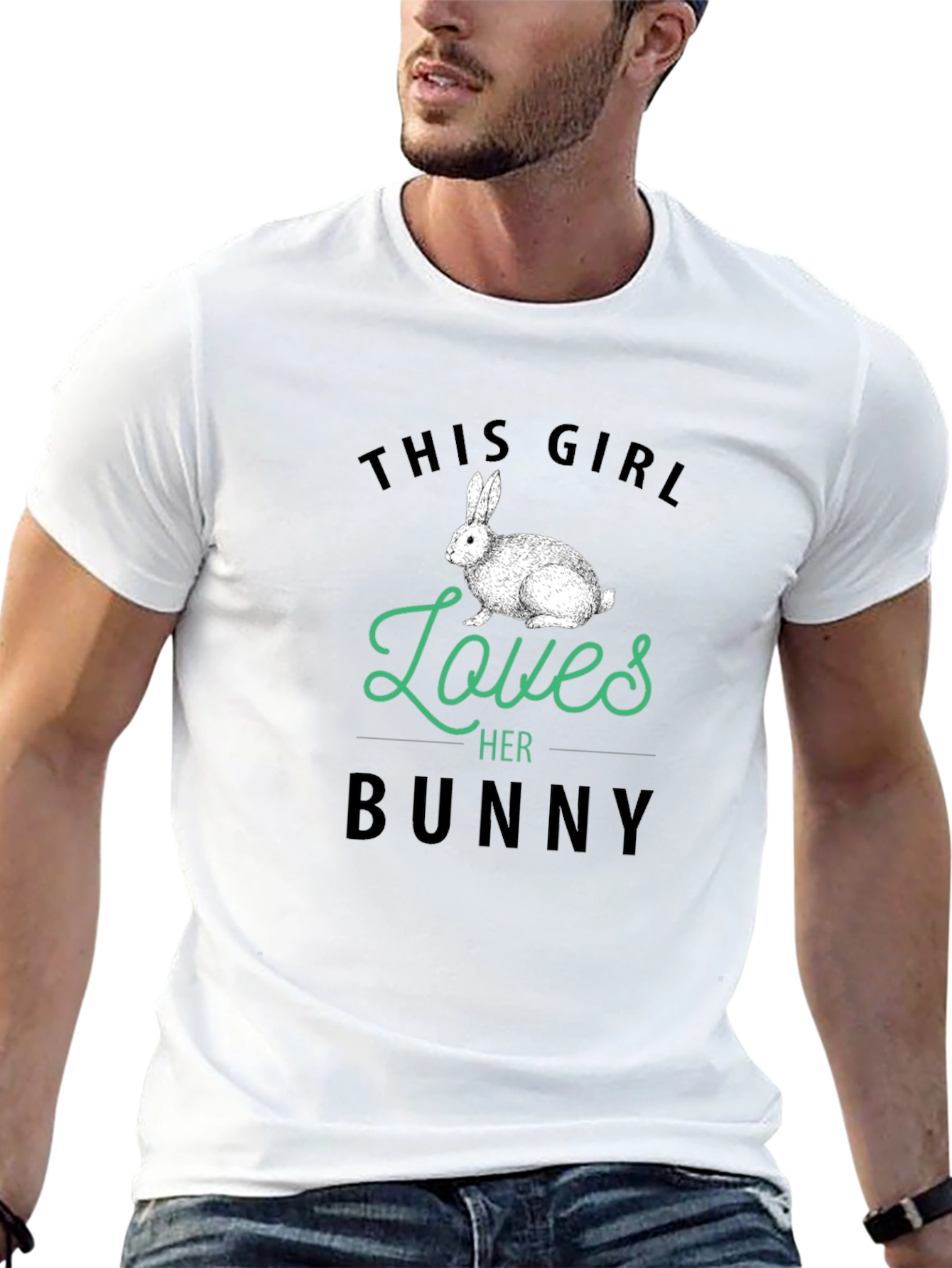 This Girl Loves Her Bunny T-Shirt
