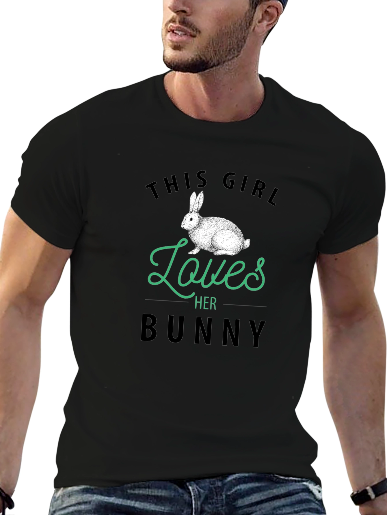 This Girl Loves Her Bunny T-Shirt