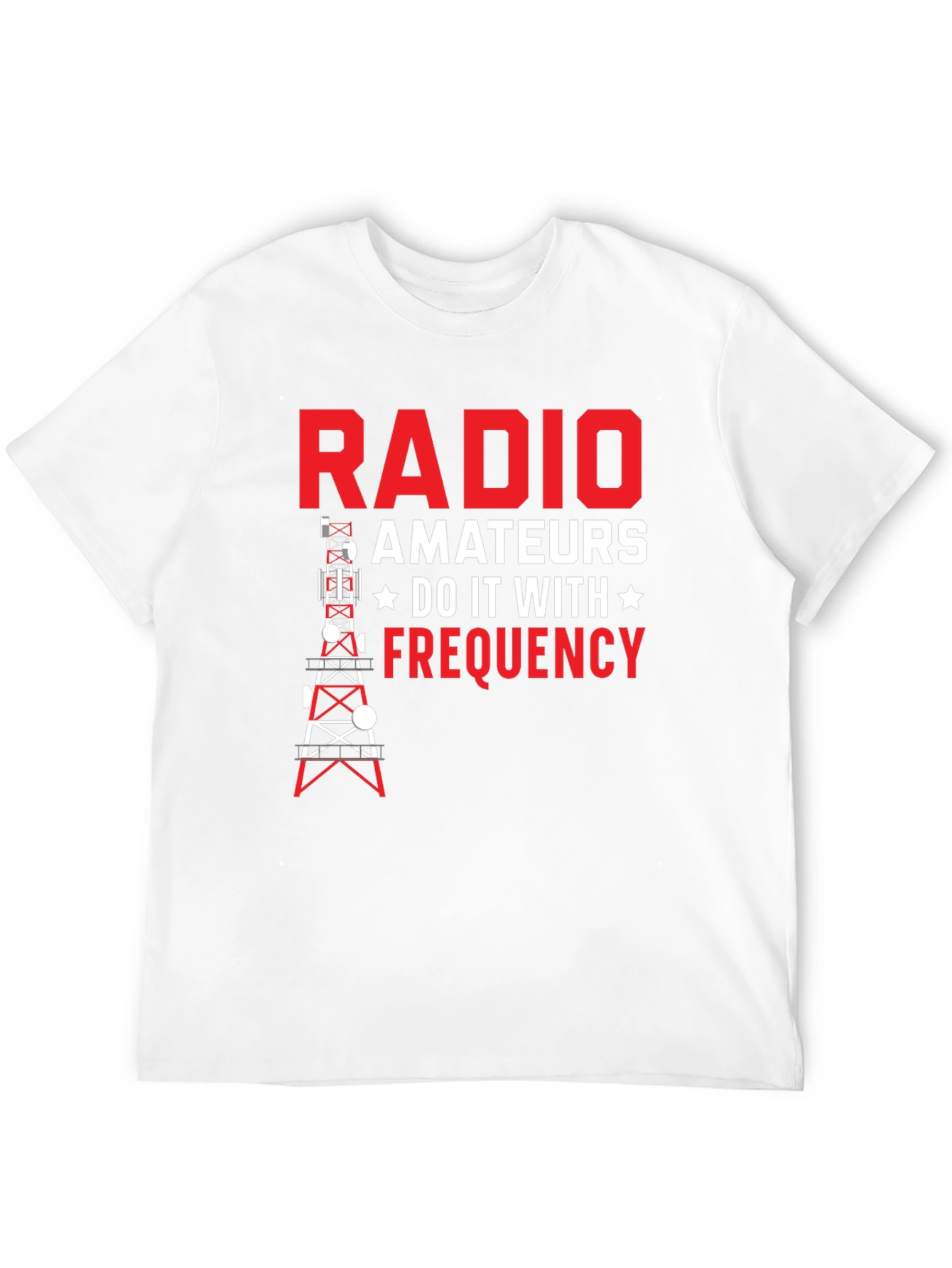 Radio Amateurs Frequency Graphic Tee