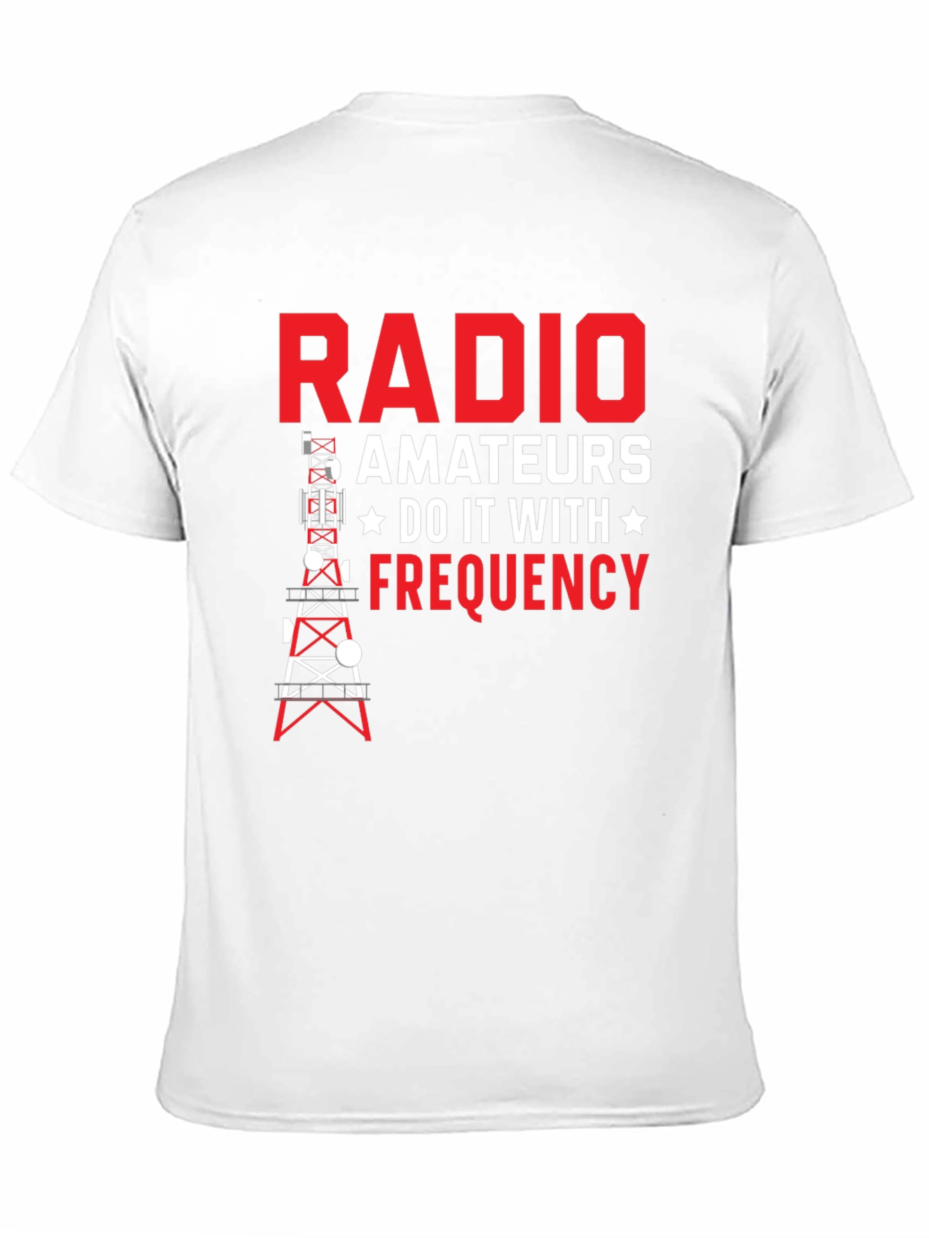 Radio Amateurs Frequency Graphic Tee