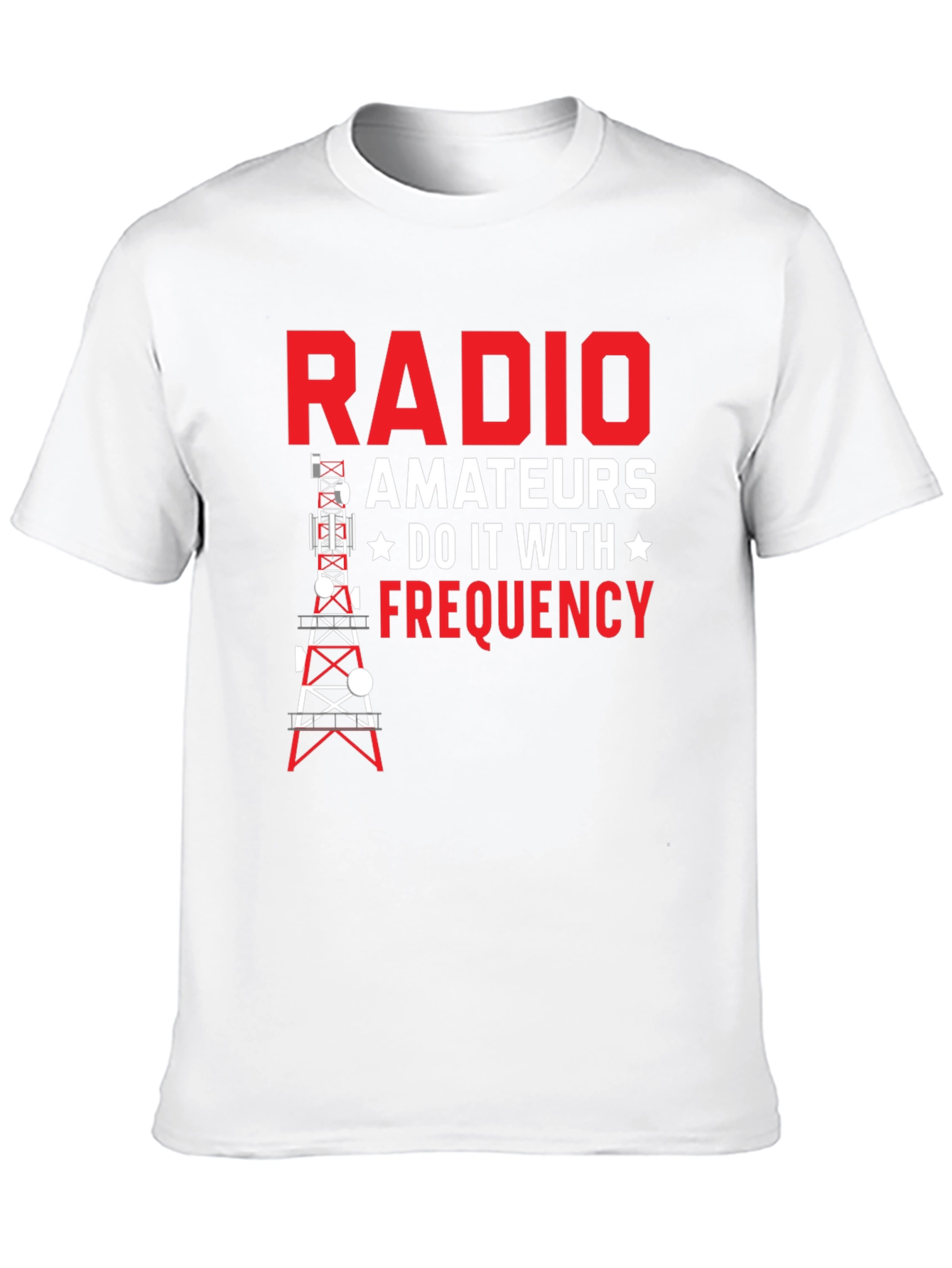 Radio Amateurs Frequency Graphic Tee