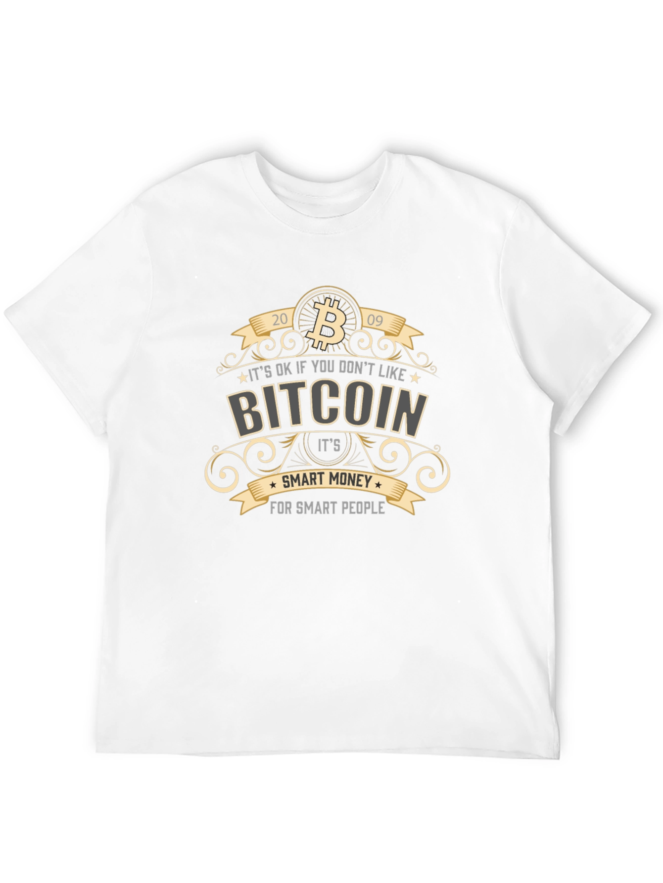 Bitcoin Smart Money Graphic T-Shirt