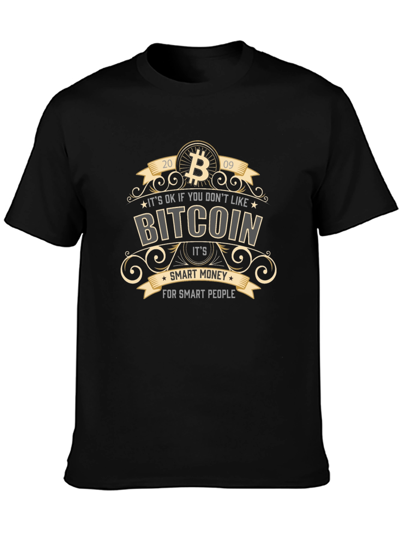 Bitcoin Smart Money Graphic T-Shirt