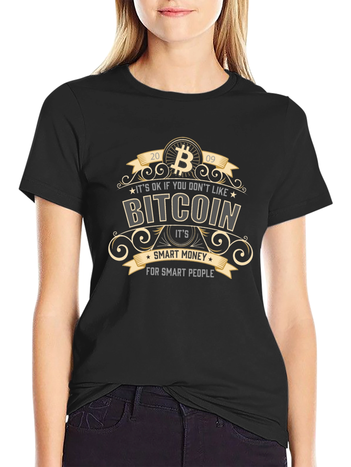 Bitcoin Smart Money Graphic T-Shirt