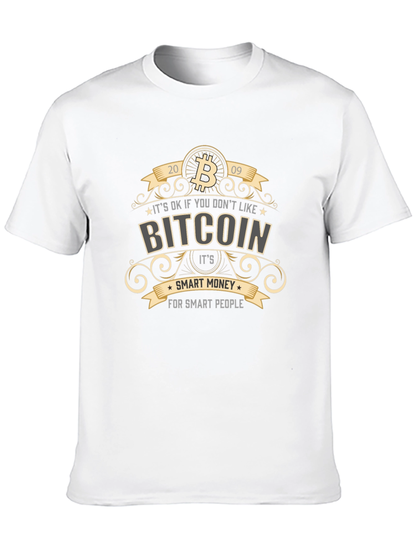 Bitcoin Smart Money Graphic T-Shirt