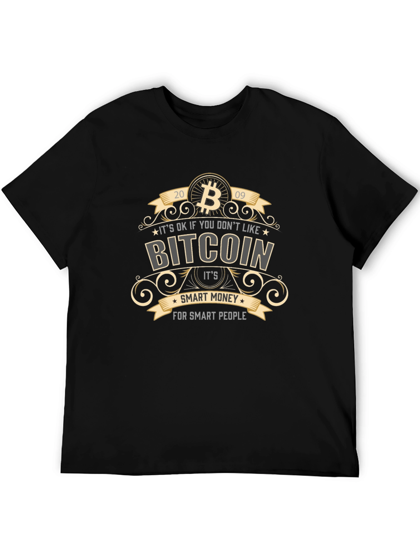 Bitcoin Smart Money Graphic T-Shirt