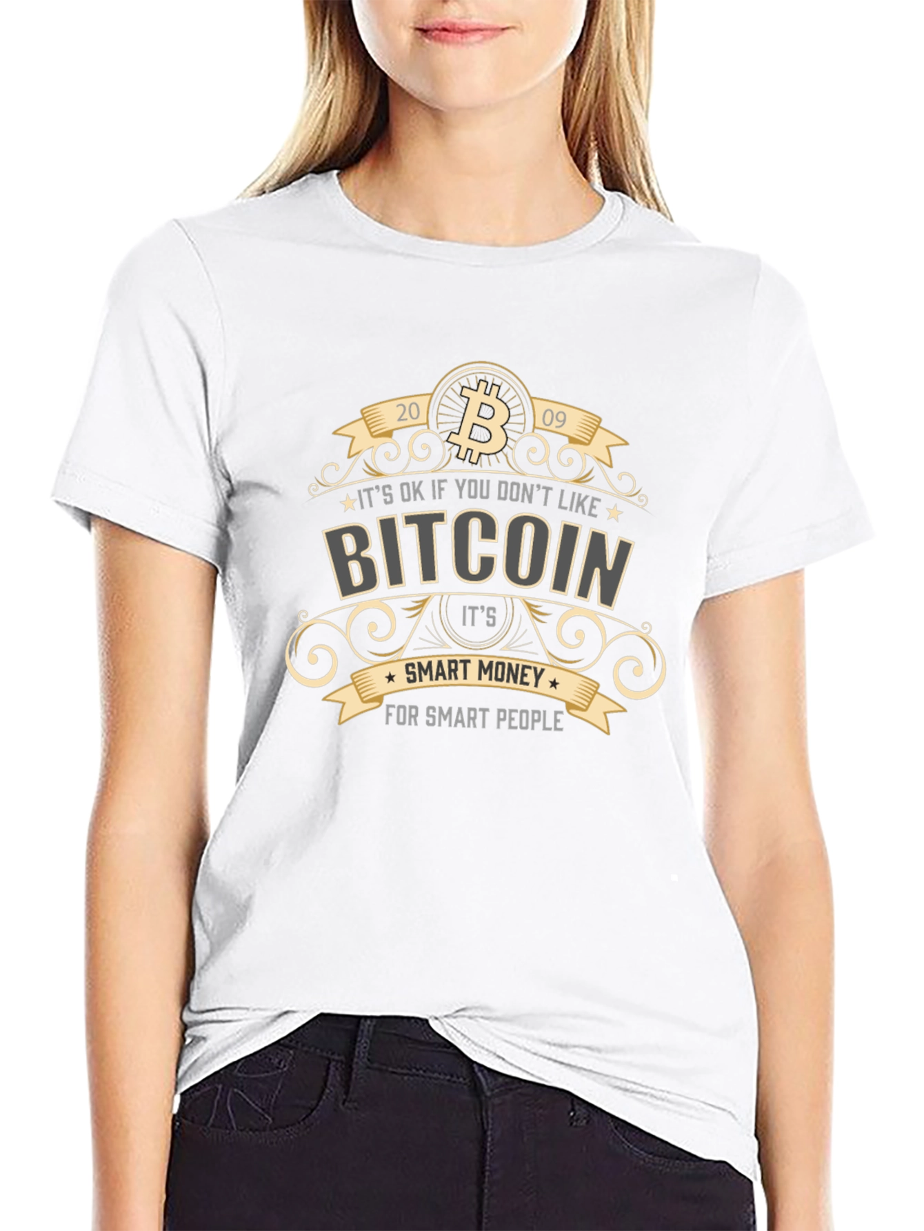 Bitcoin Smart Money Graphic T-Shirt