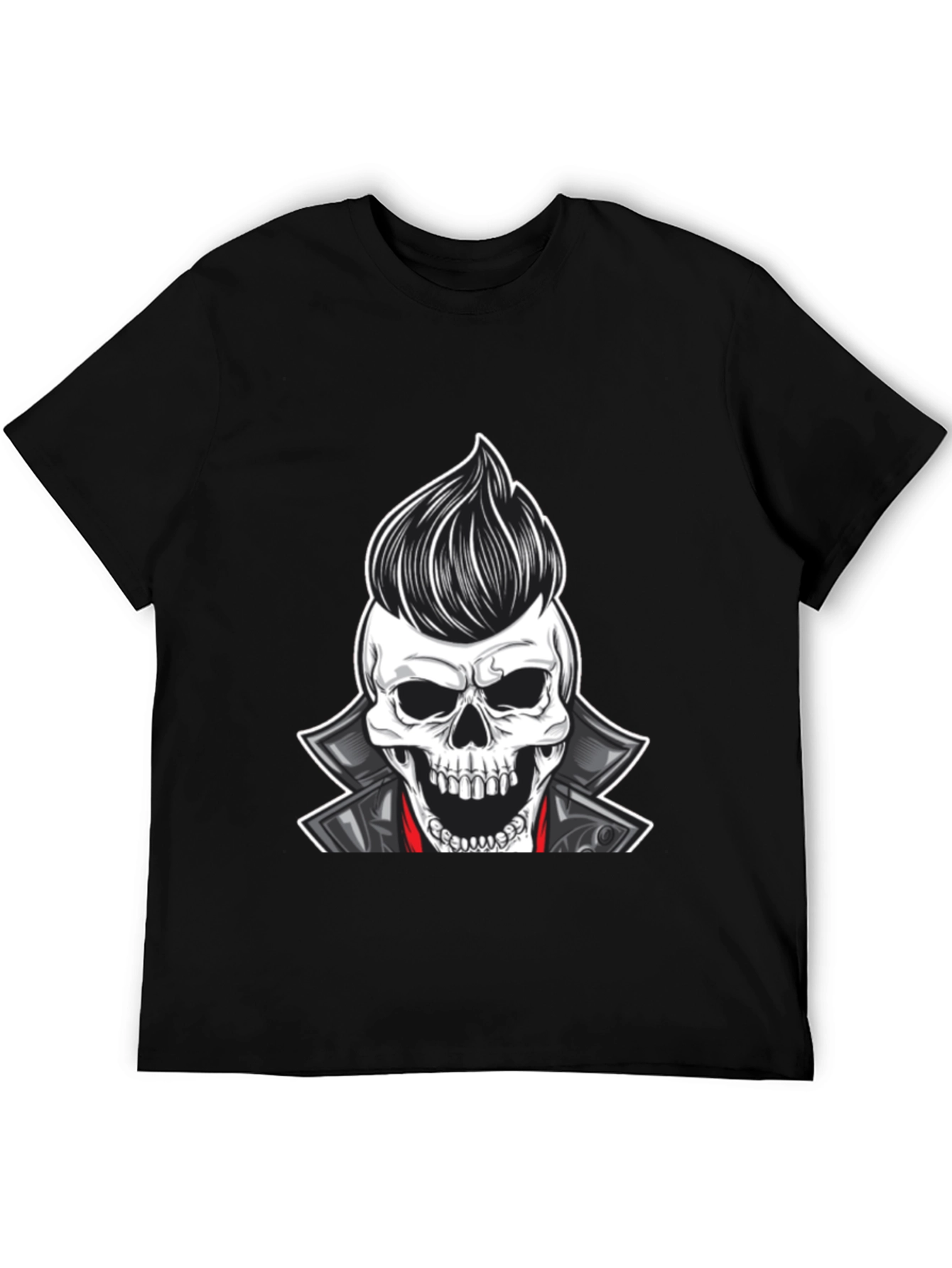 Skull Rocker T-Shirt - Cool & Edgy Design
