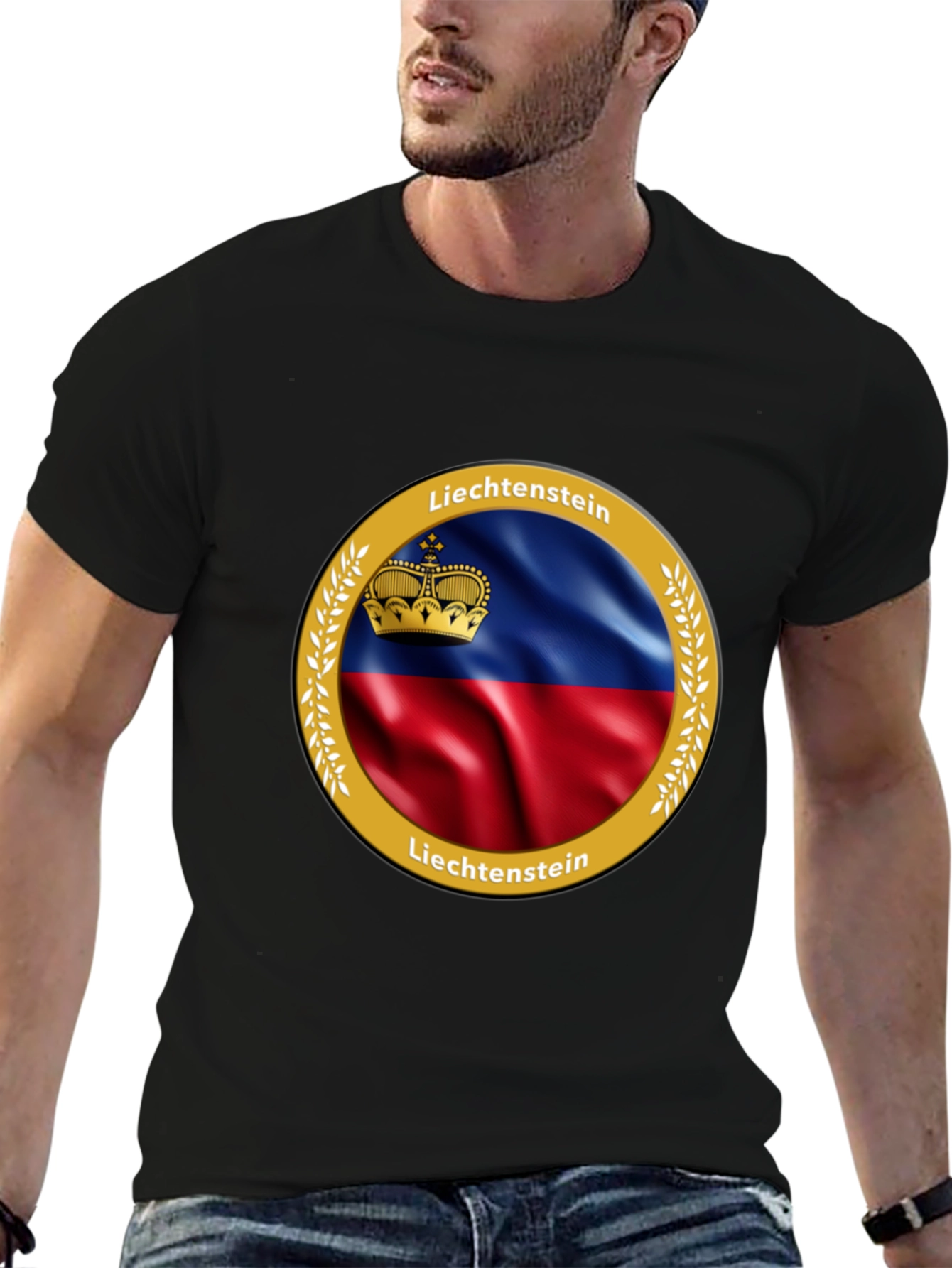 Liechtenstein Flag T-Shirt