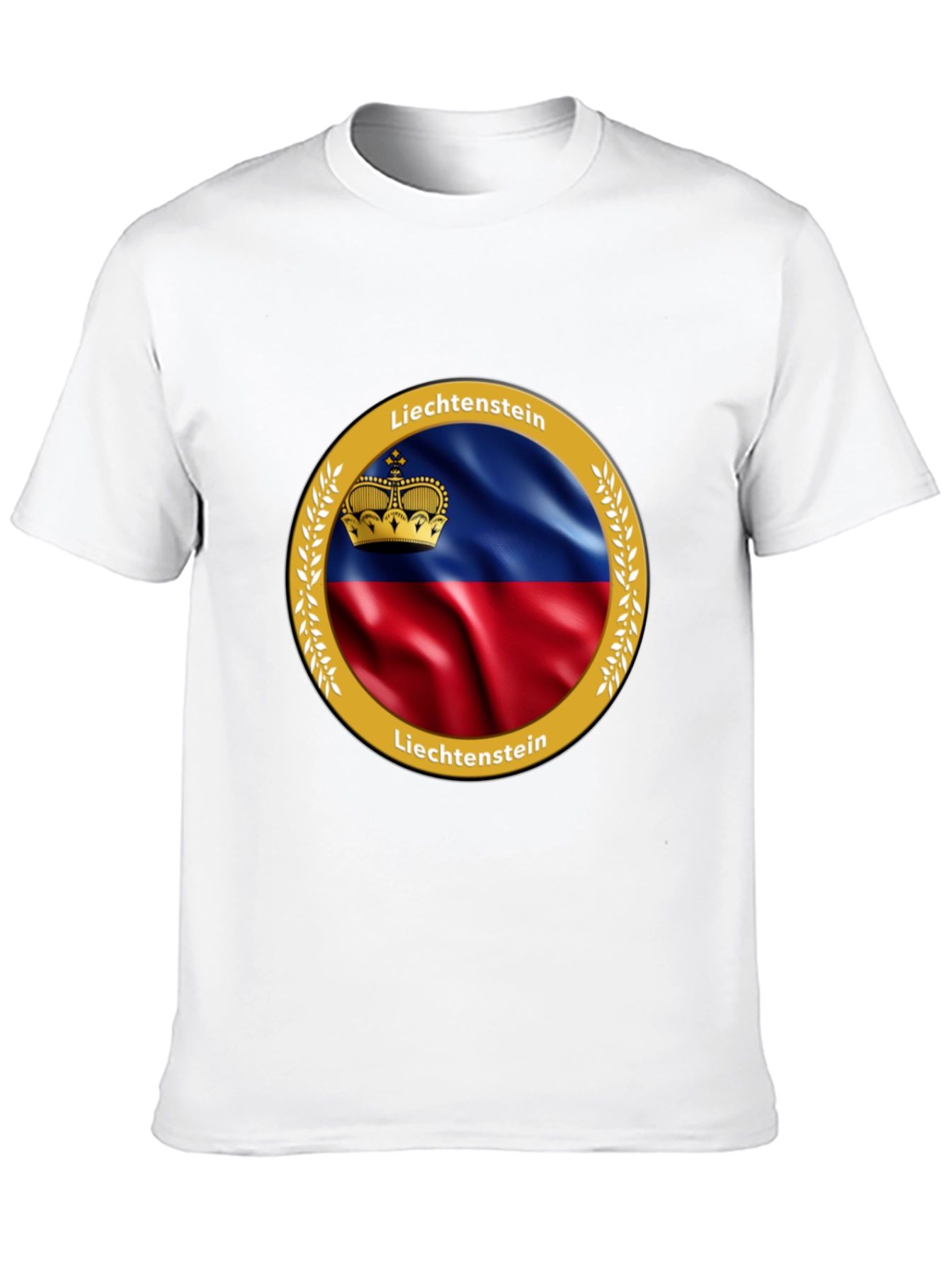 Liechtenstein Flag T-Shirt