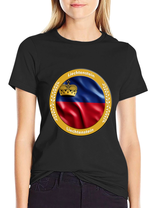 Liechtenstein Flag T-Shirt