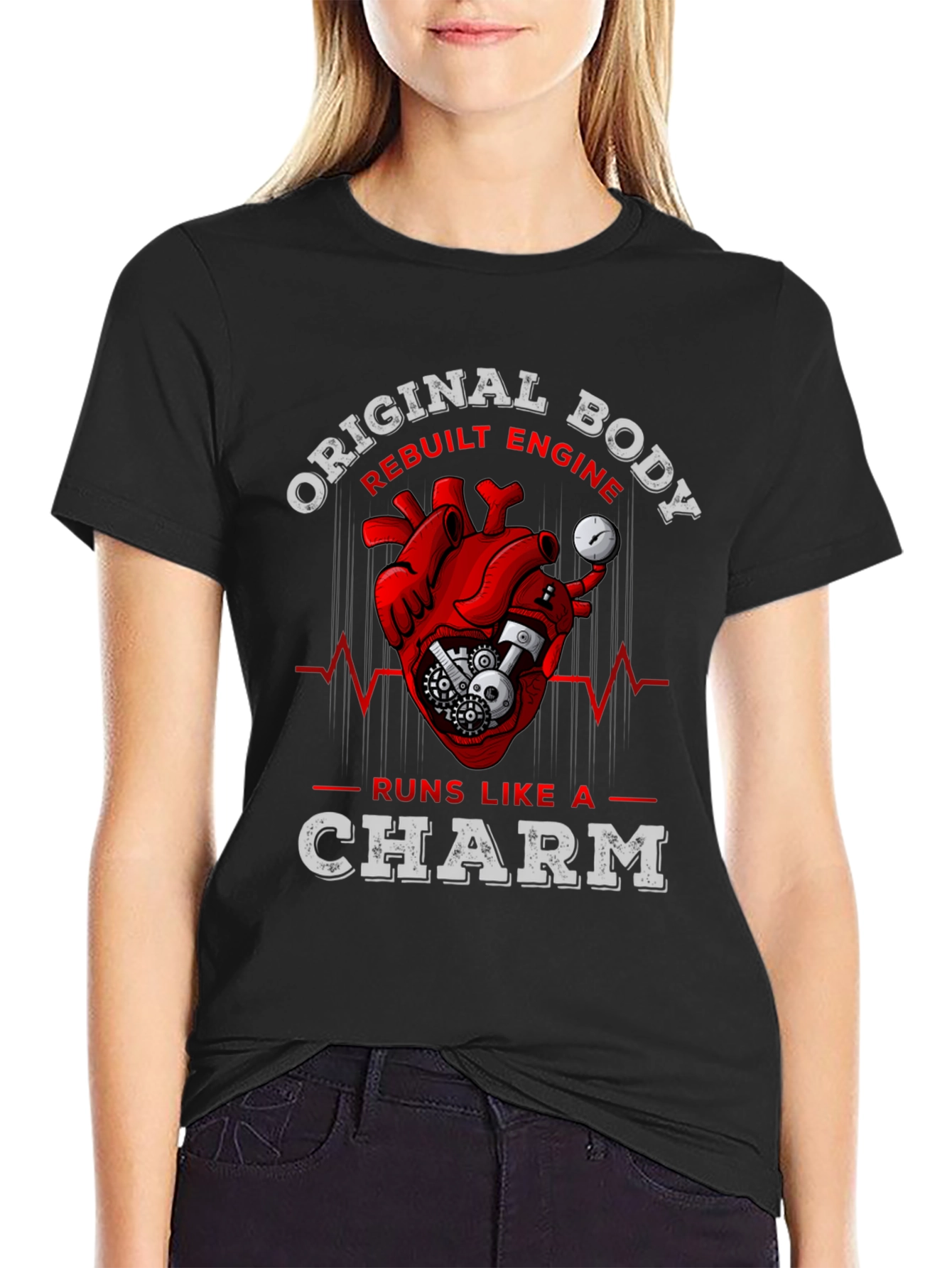 Original Body Rebuilt Engine Funny T-Shirt