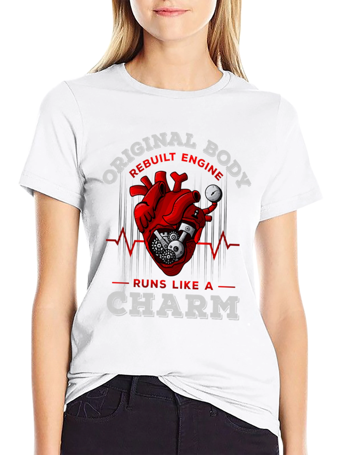 Original Body Rebuilt Engine Funny T-Shirt