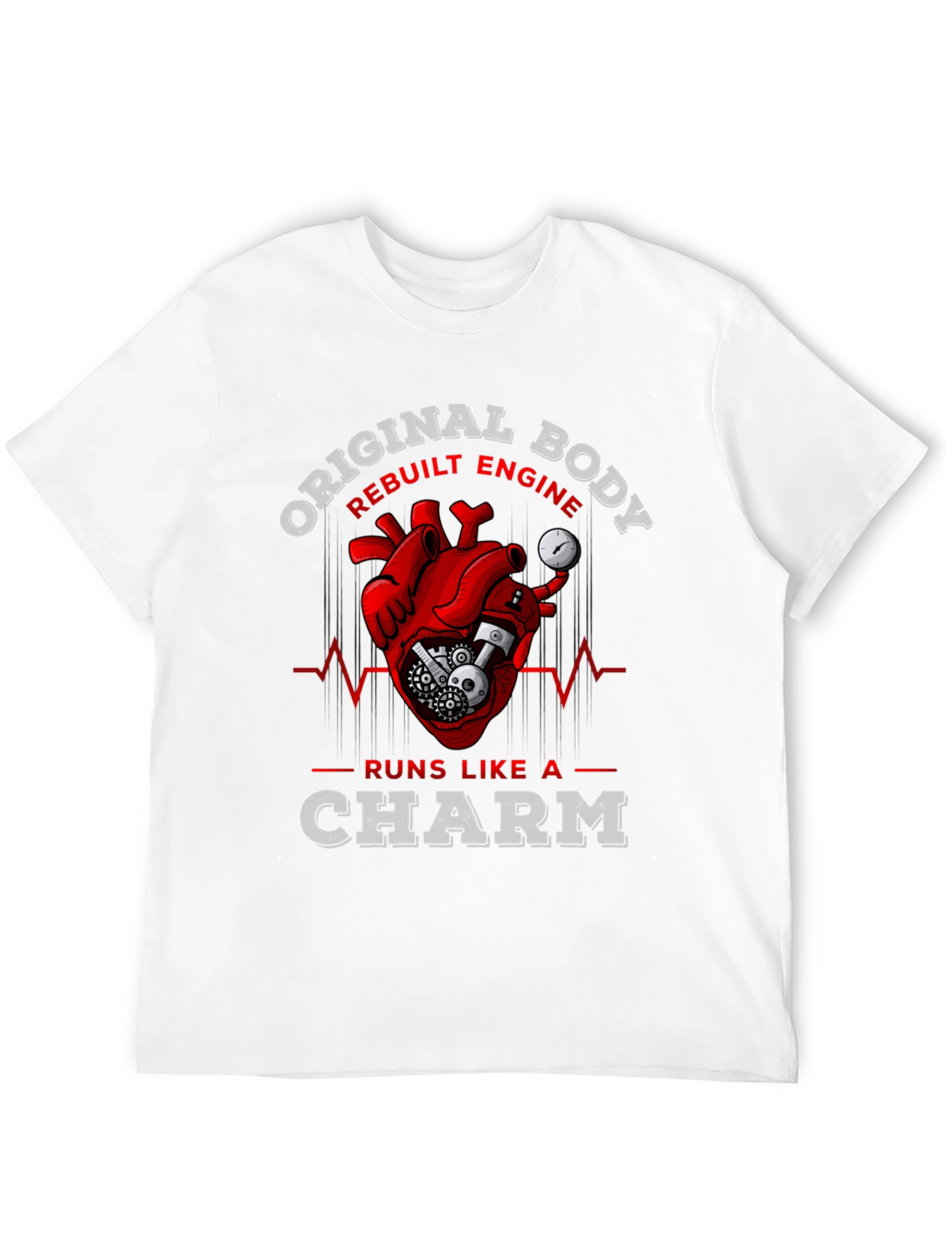 Original Body Rebuilt Engine Funny T-Shirt