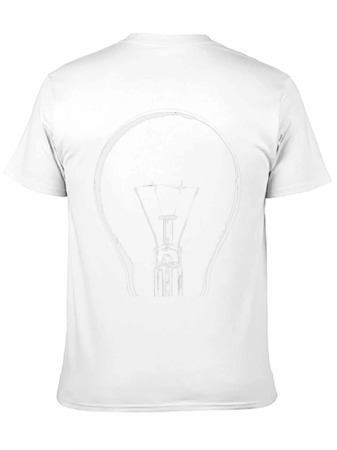 Illuminating Idea Tee - Light Bulb Graphic T-Shirt