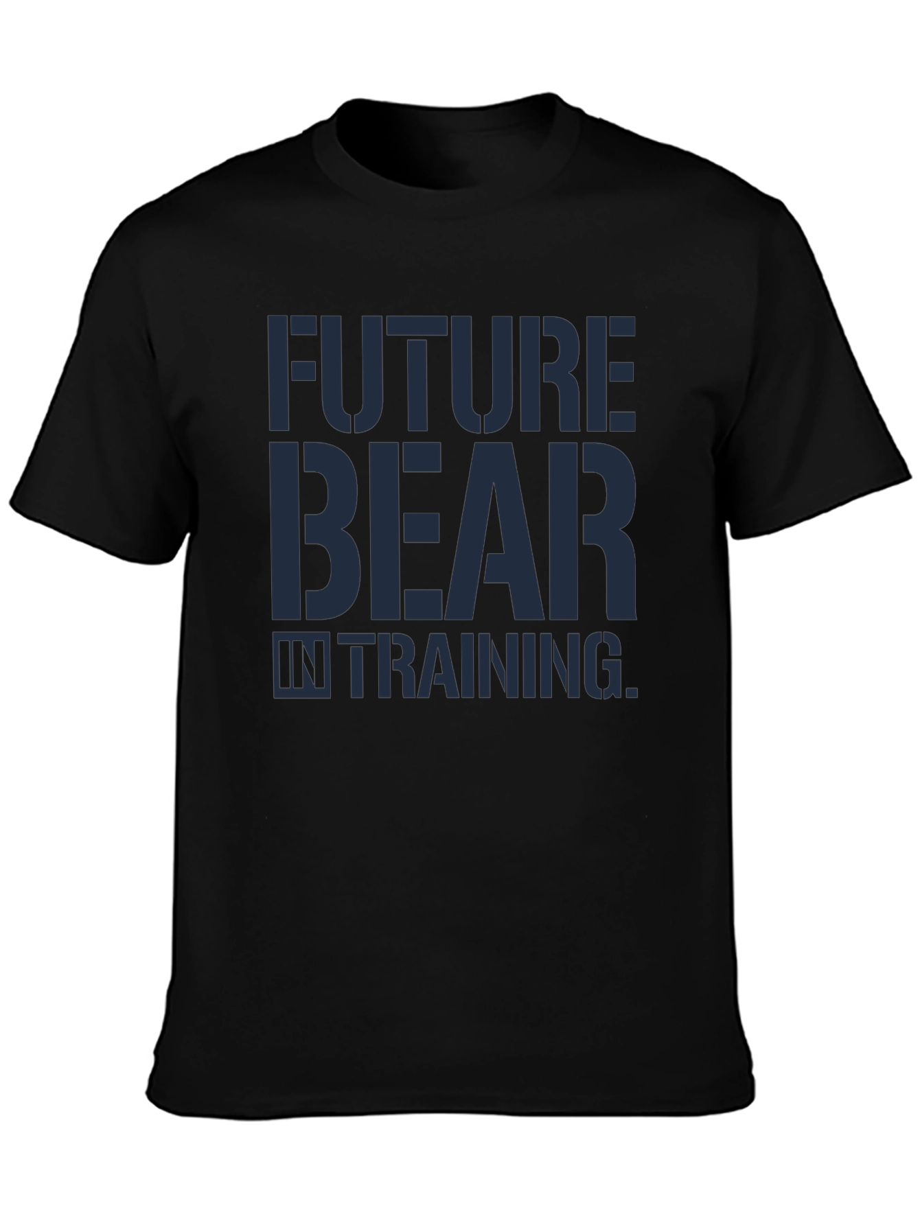 Future Bear in Training Graphic Tee - Black
