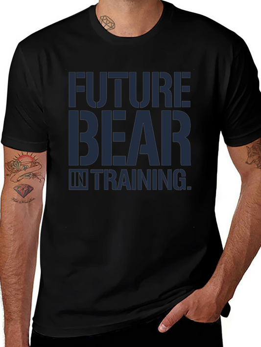 Future Bear in Training Graphic Tee - Black