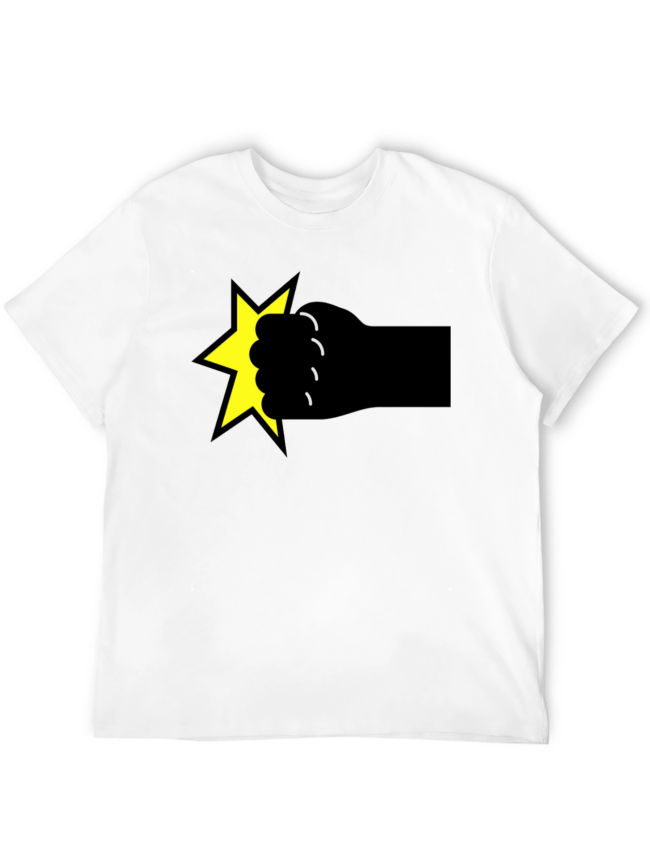 Boom! Graphic T-Shirt - Black Crew Neck
