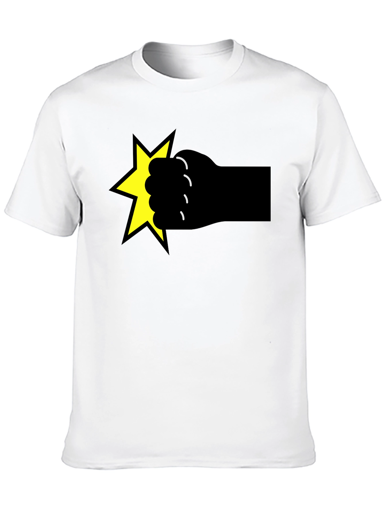 Boom! Graphic T-Shirt - Black Crew Neck