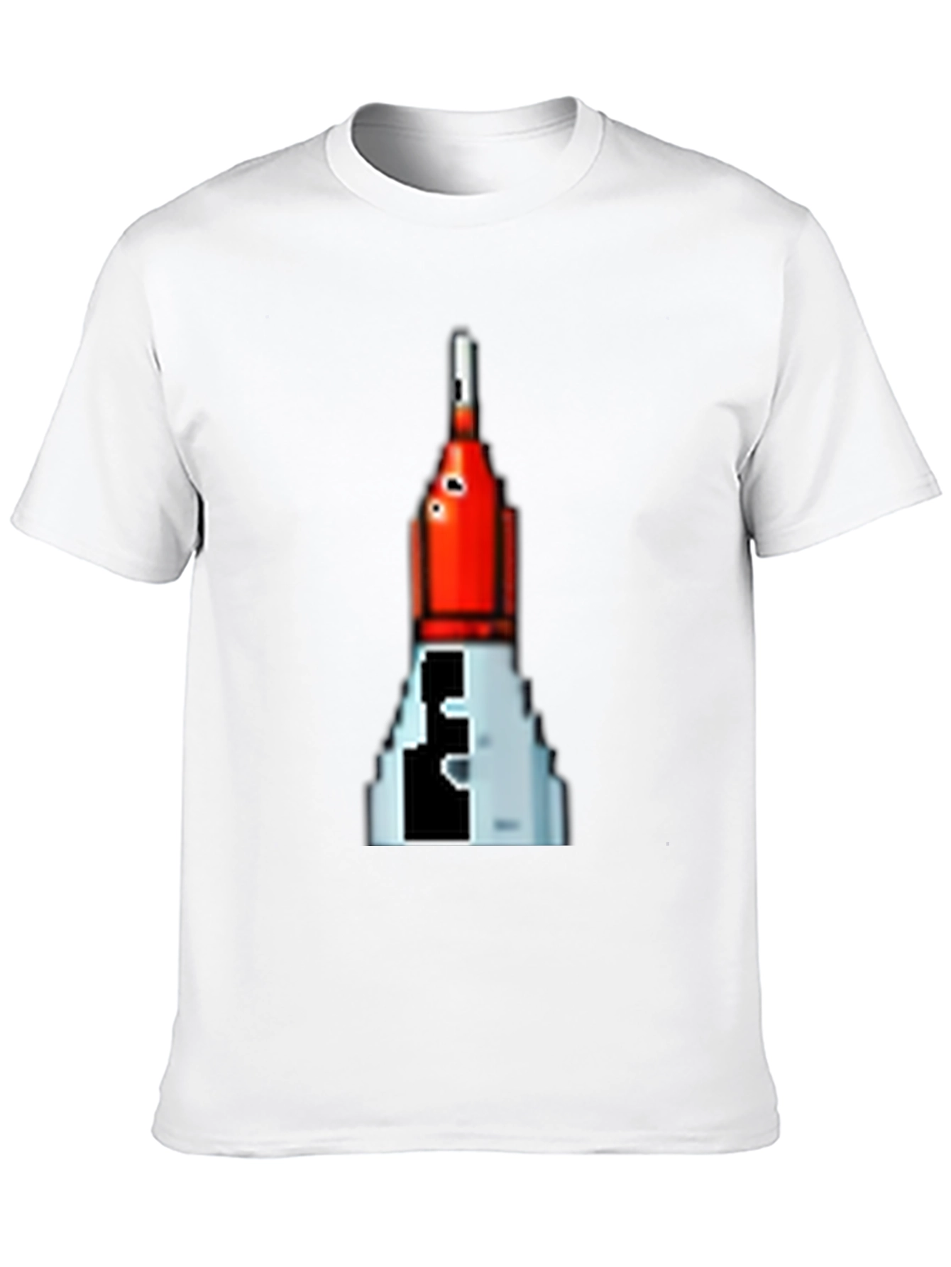 Retro Pixel Rocket T-Shirt