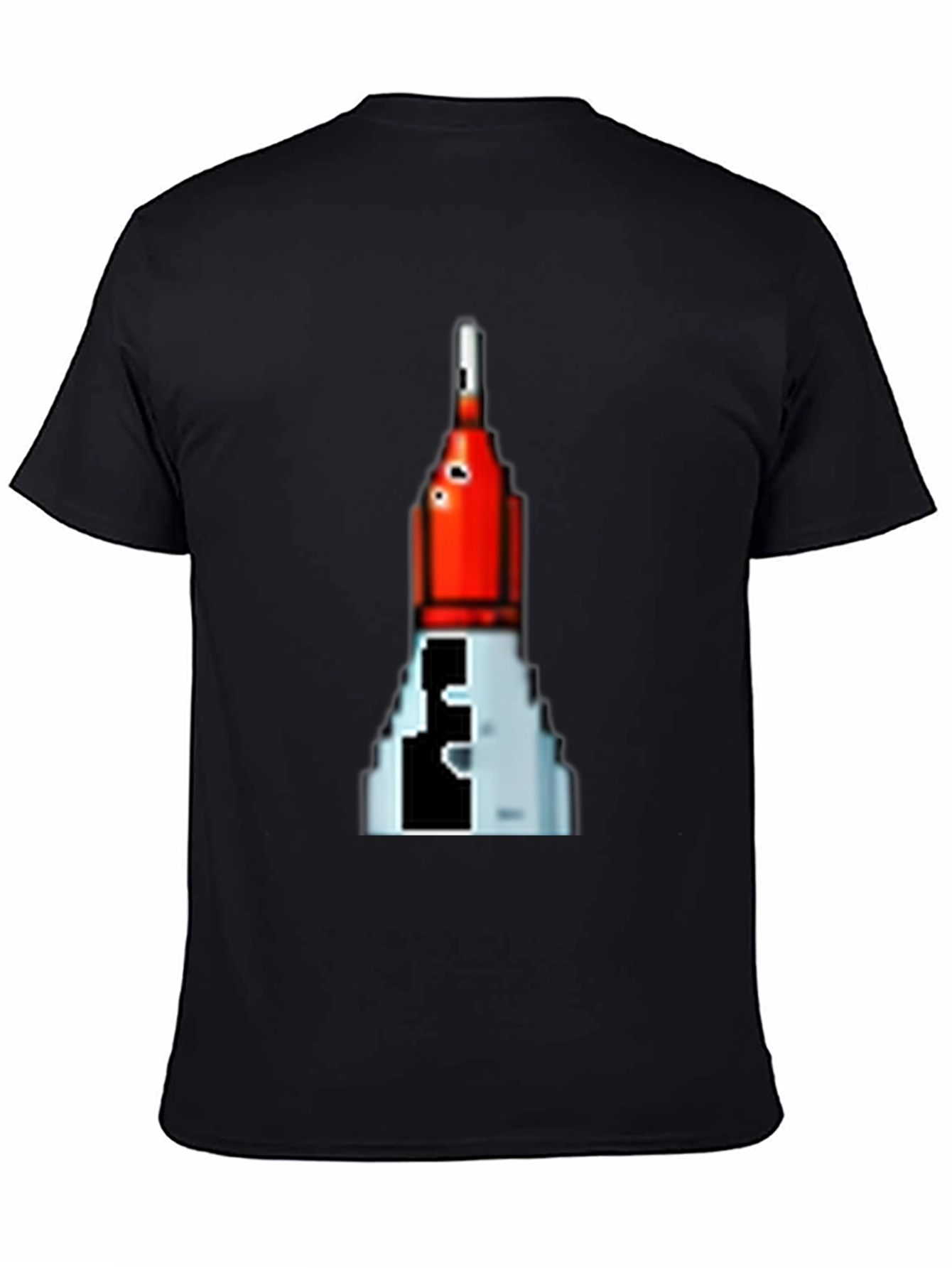 Retro Pixel Rocket T-Shirt