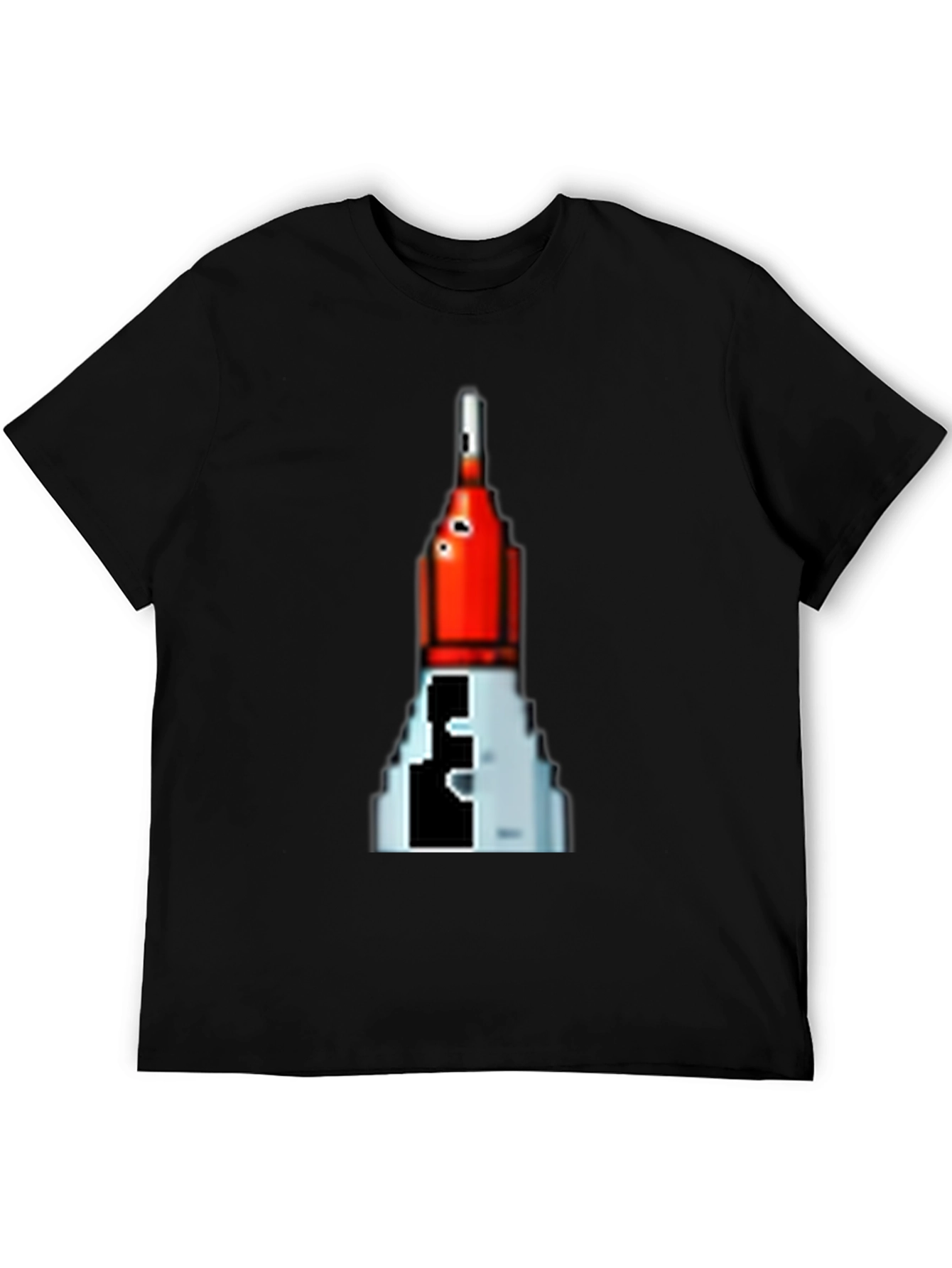 Retro Pixel Rocket T-Shirt
