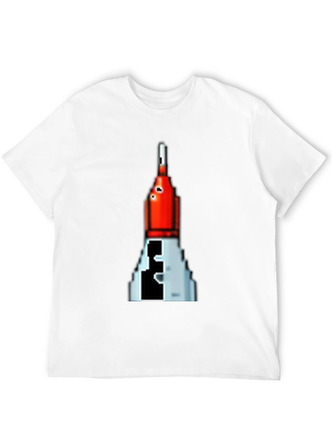 Retro Pixel Rocket T-Shirt