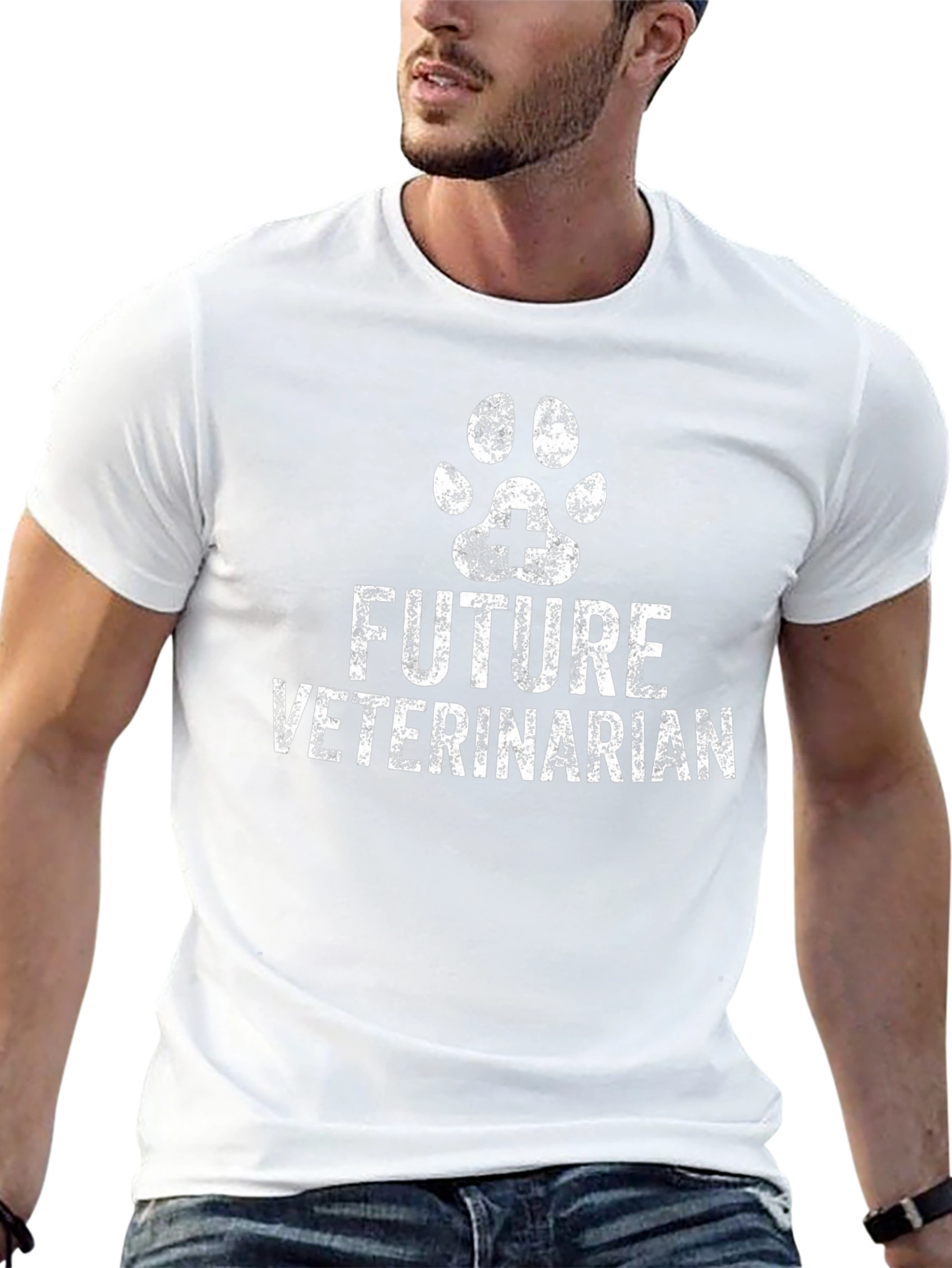 Future Veterinarian Black T-Shirt