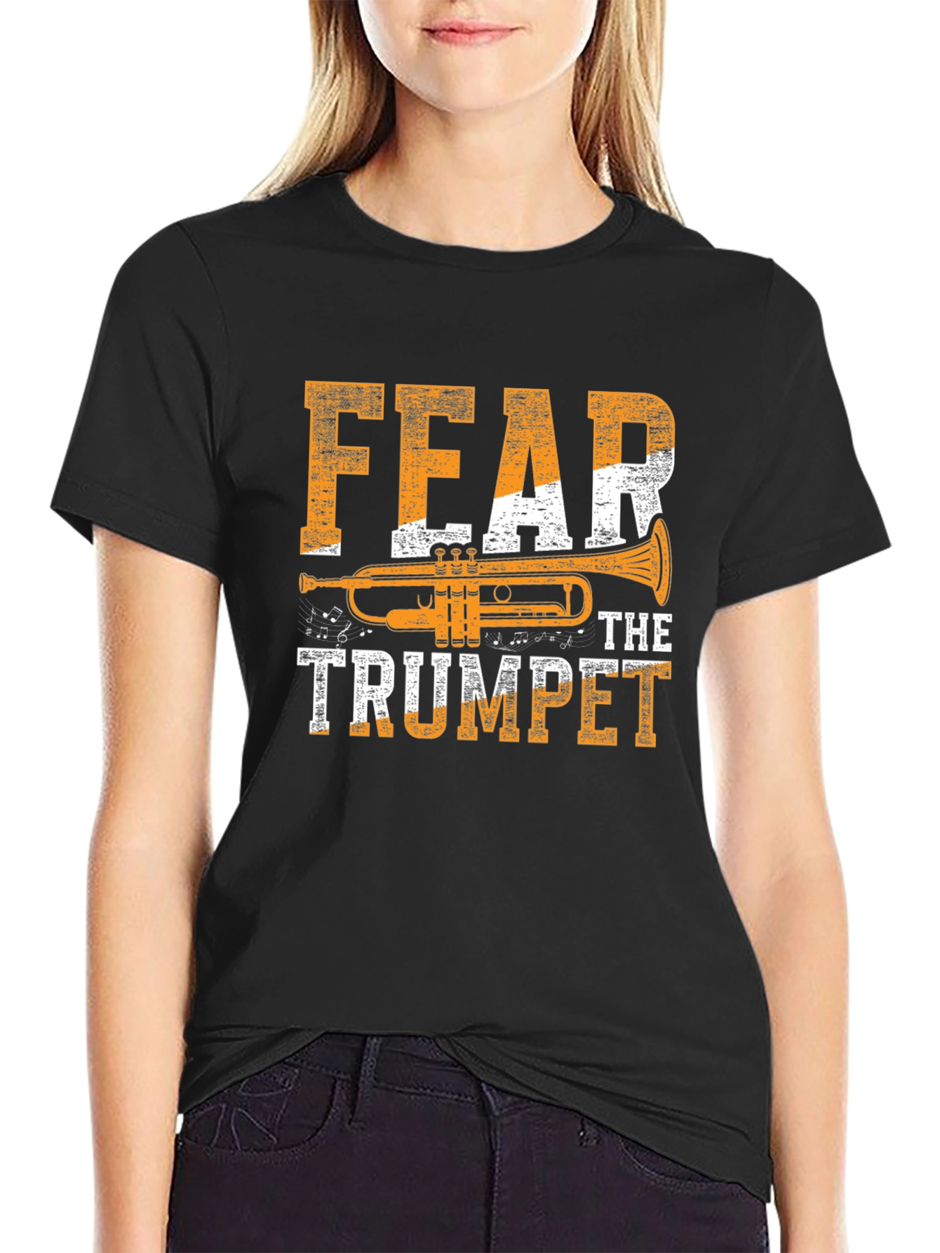 Fear The Trumpet Graphic T-Shirt - Musician Tee