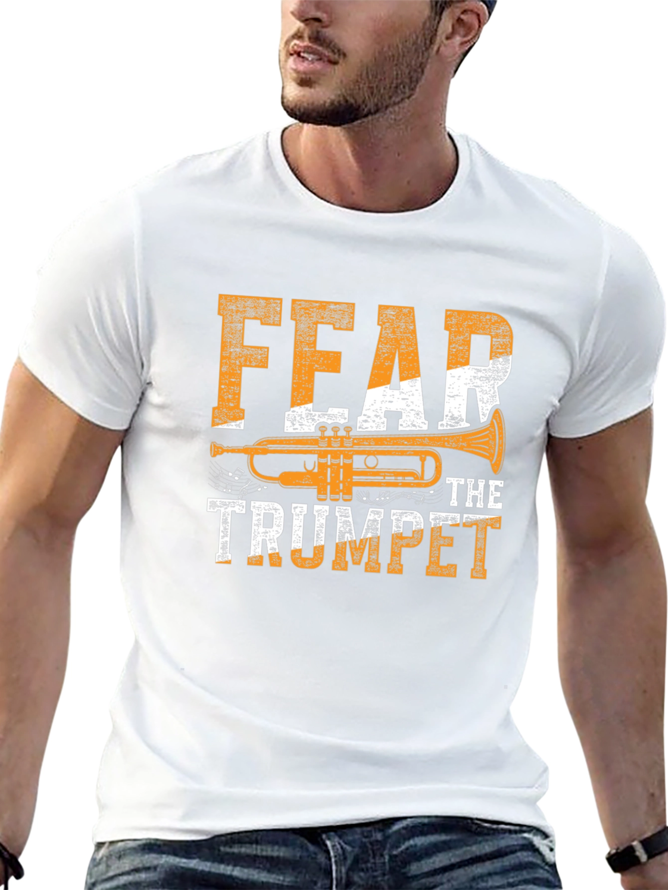 Fear The Trumpet Graphic T-Shirt - Musician Tee