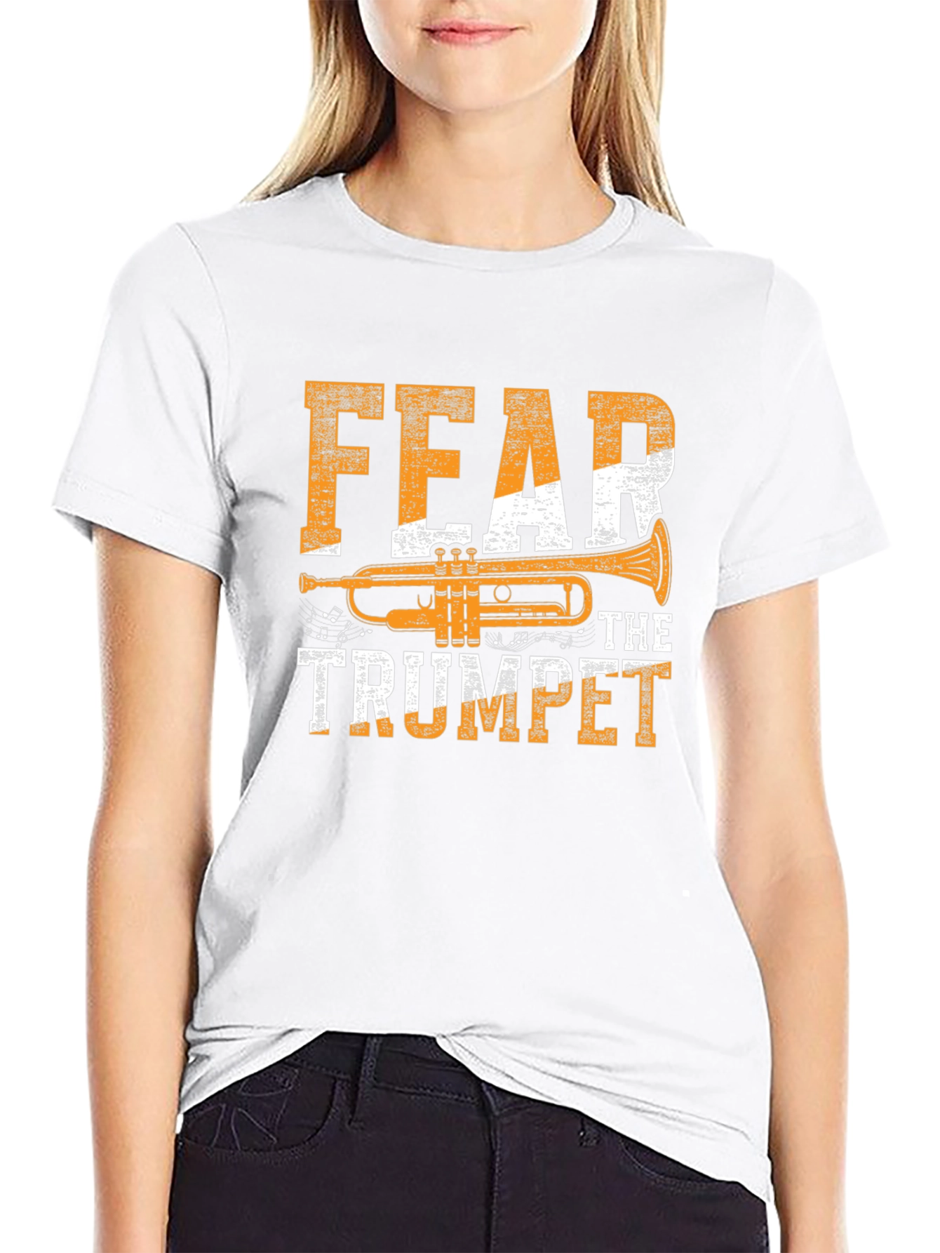 Fear The Trumpet Graphic T-Shirt - Musician Tee