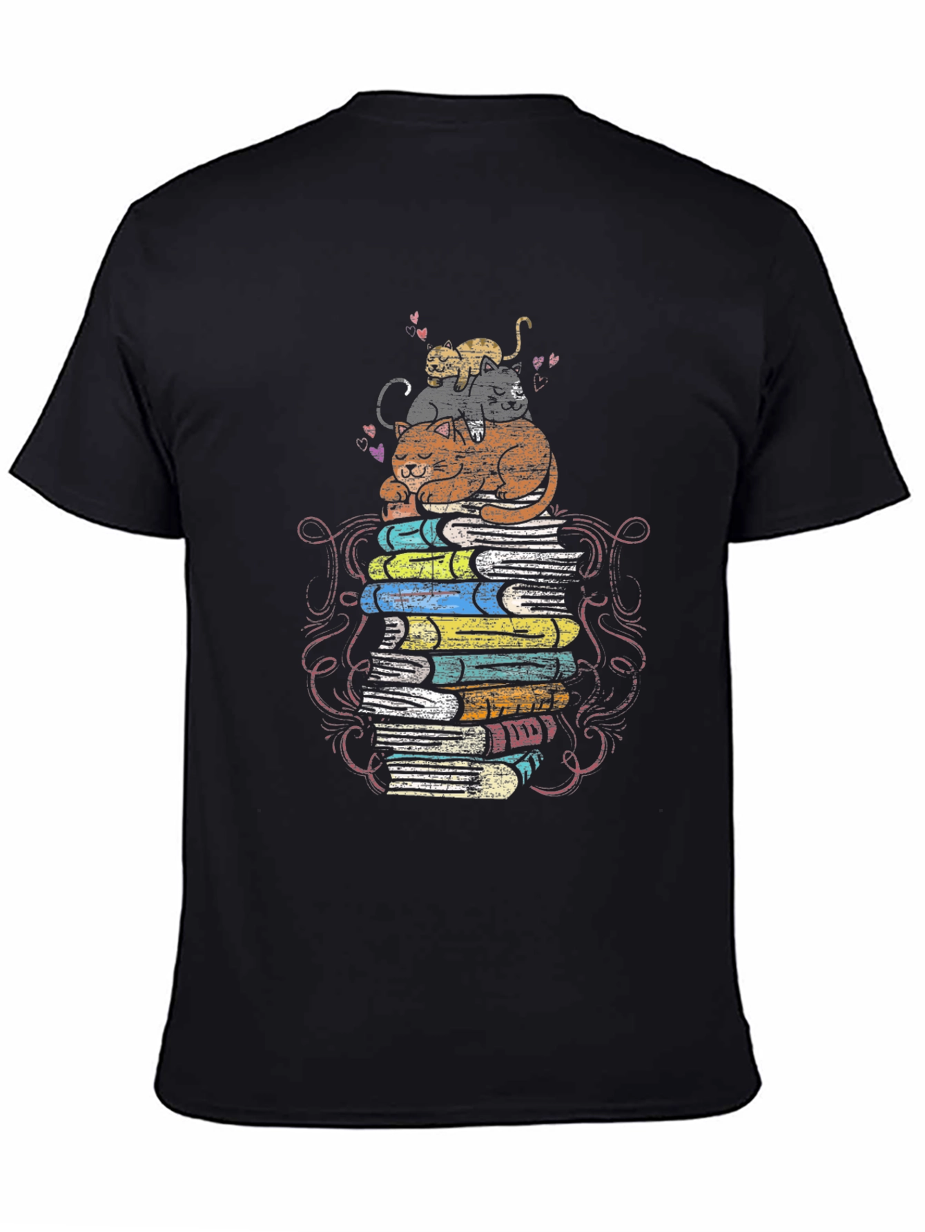 Bookish Cat T-Shirt