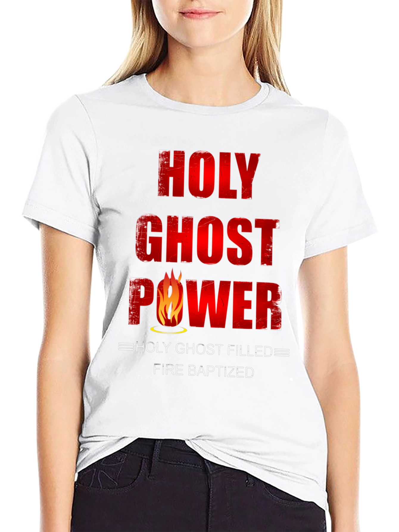 Holy Ghost Power Graphic T-Shirt