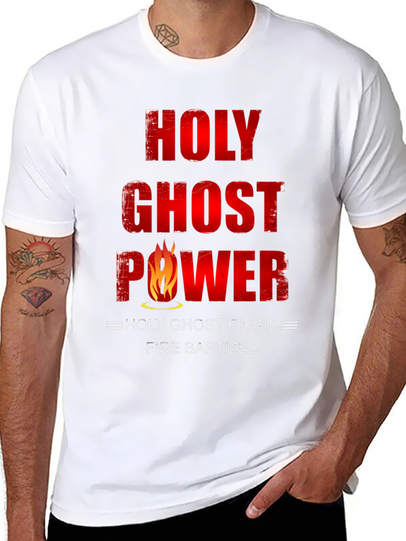 Holy Ghost Power Graphic T-Shirt