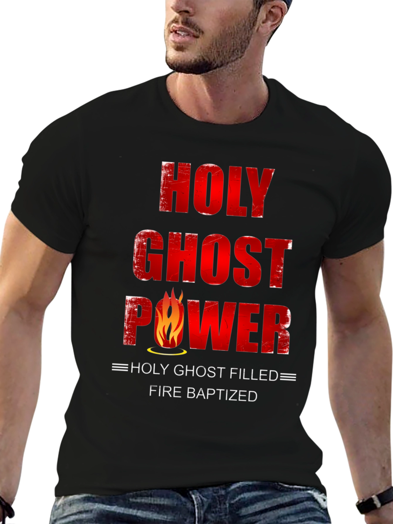 Holy Ghost Power Graphic T-Shirt