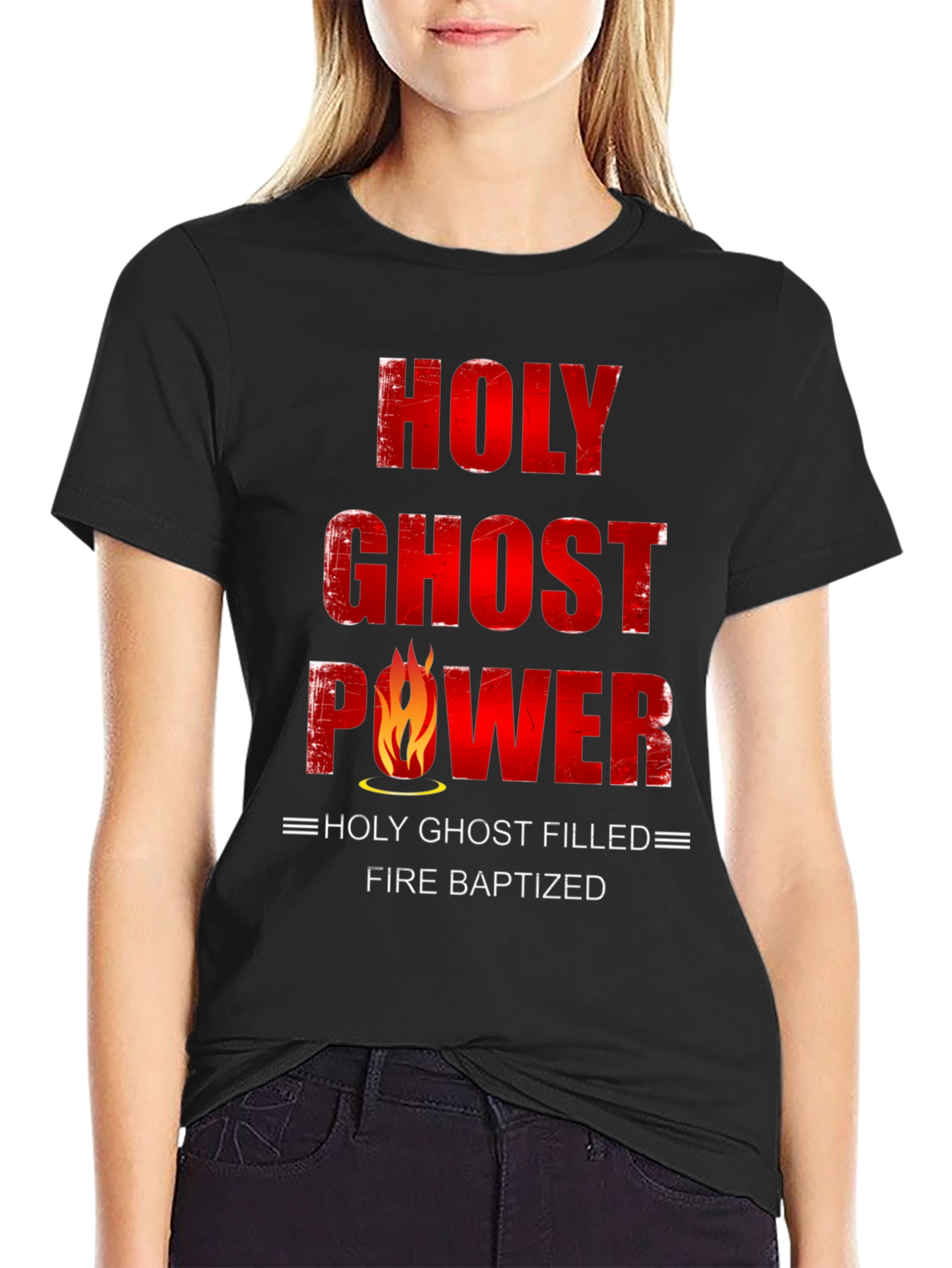 Holy Ghost Power Graphic T-Shirt
