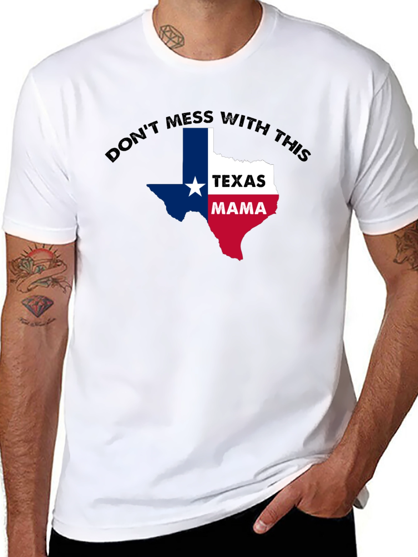 Texas Mama Graphic T-Shirt - Dont Mess With This