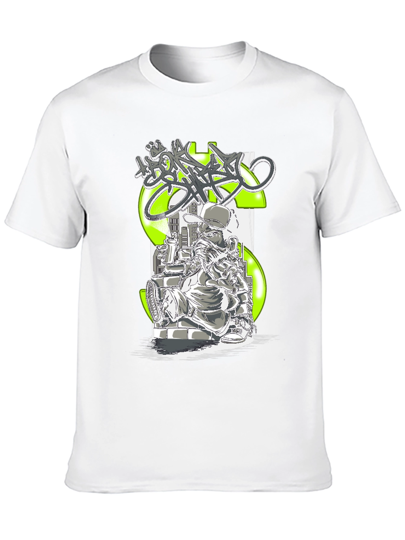 Graffiti Artist Black T-Shirt