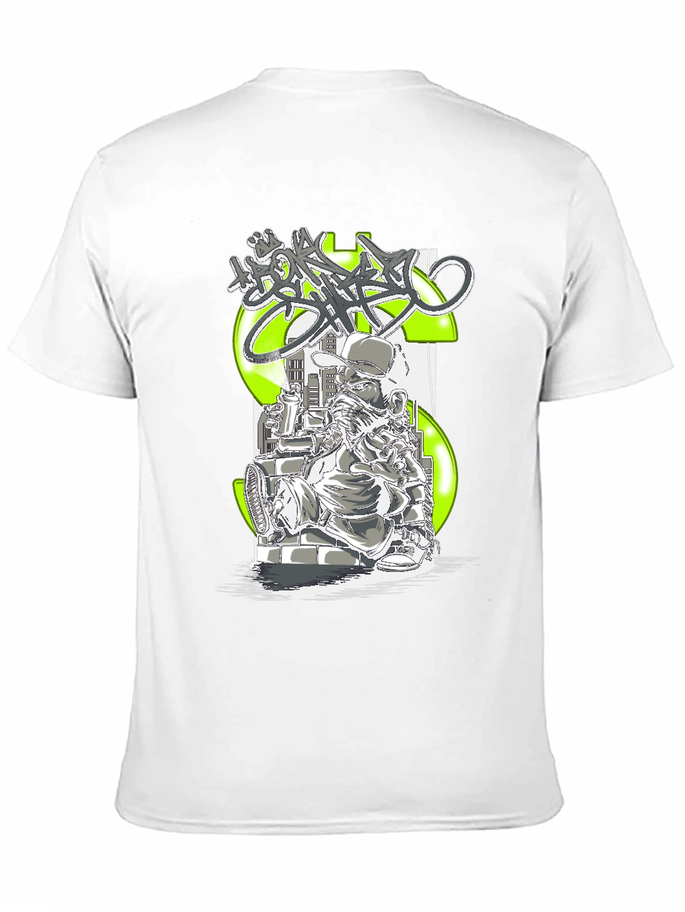 Graffiti Artist Black T-Shirt