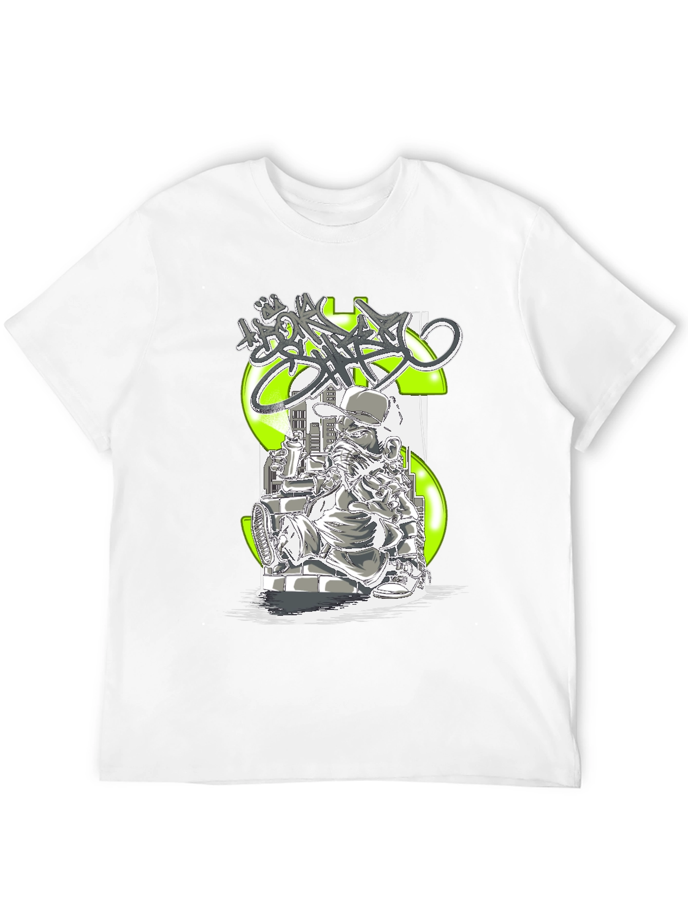 Graffiti Artist Black T-Shirt