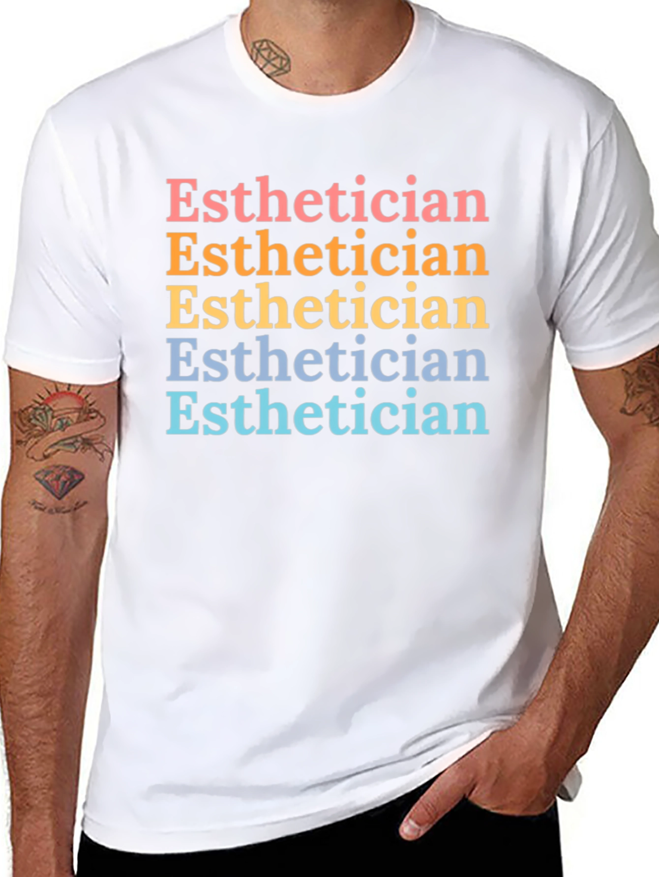 Esthetician Retro T-Shirt - Stylish & Comfortable