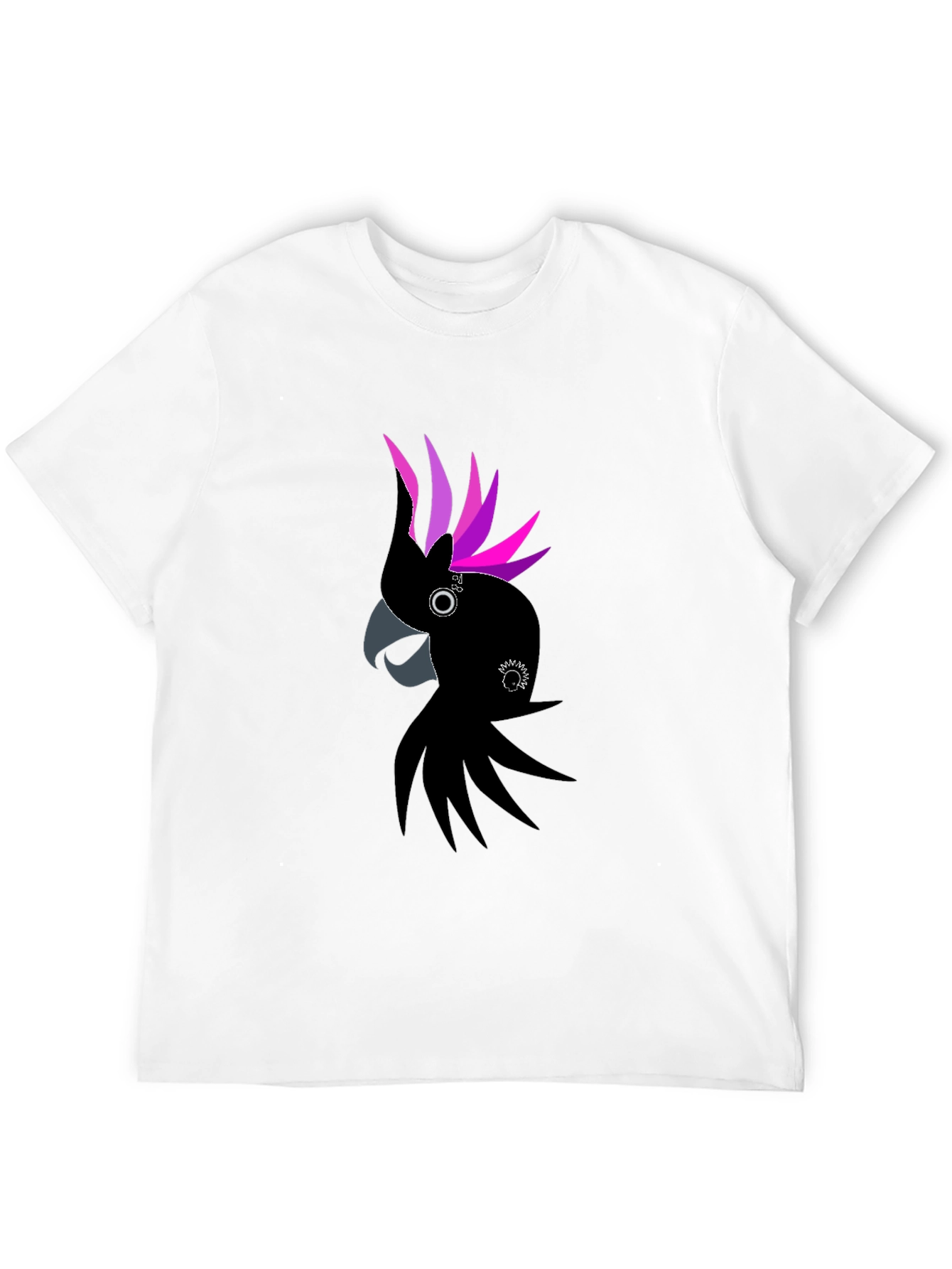 Black Cockatoo T-Shirt - Unique Graphic Tee