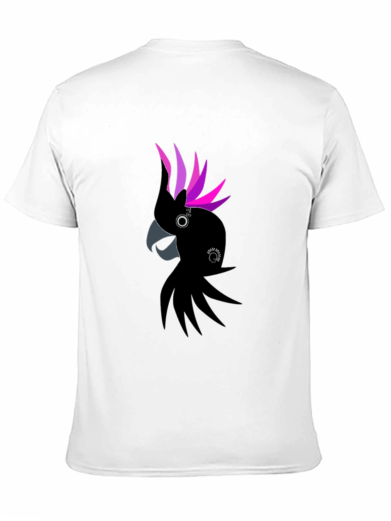 Black Cockatoo T-Shirt - Unique Graphic Tee