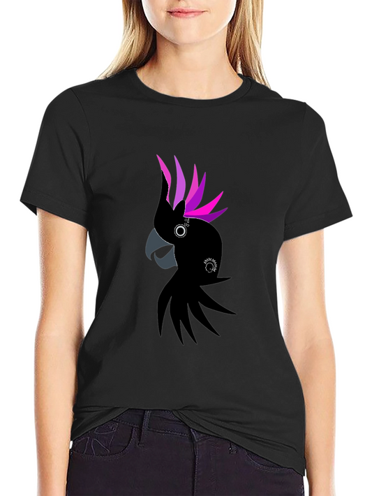 Black Cockatoo T-Shirt - Unique Graphic Tee
