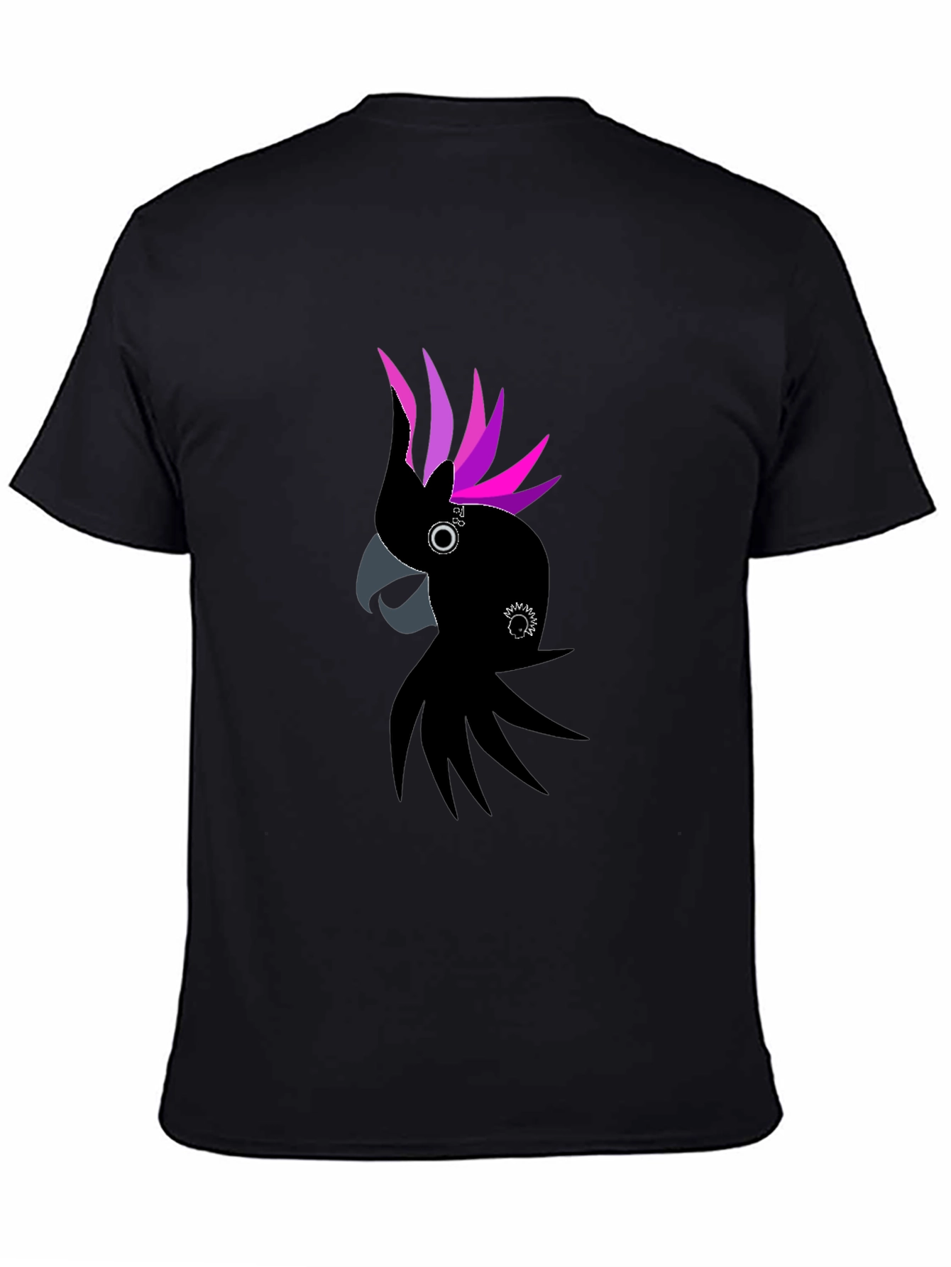 Black Cockatoo T-Shirt - Unique Graphic Tee