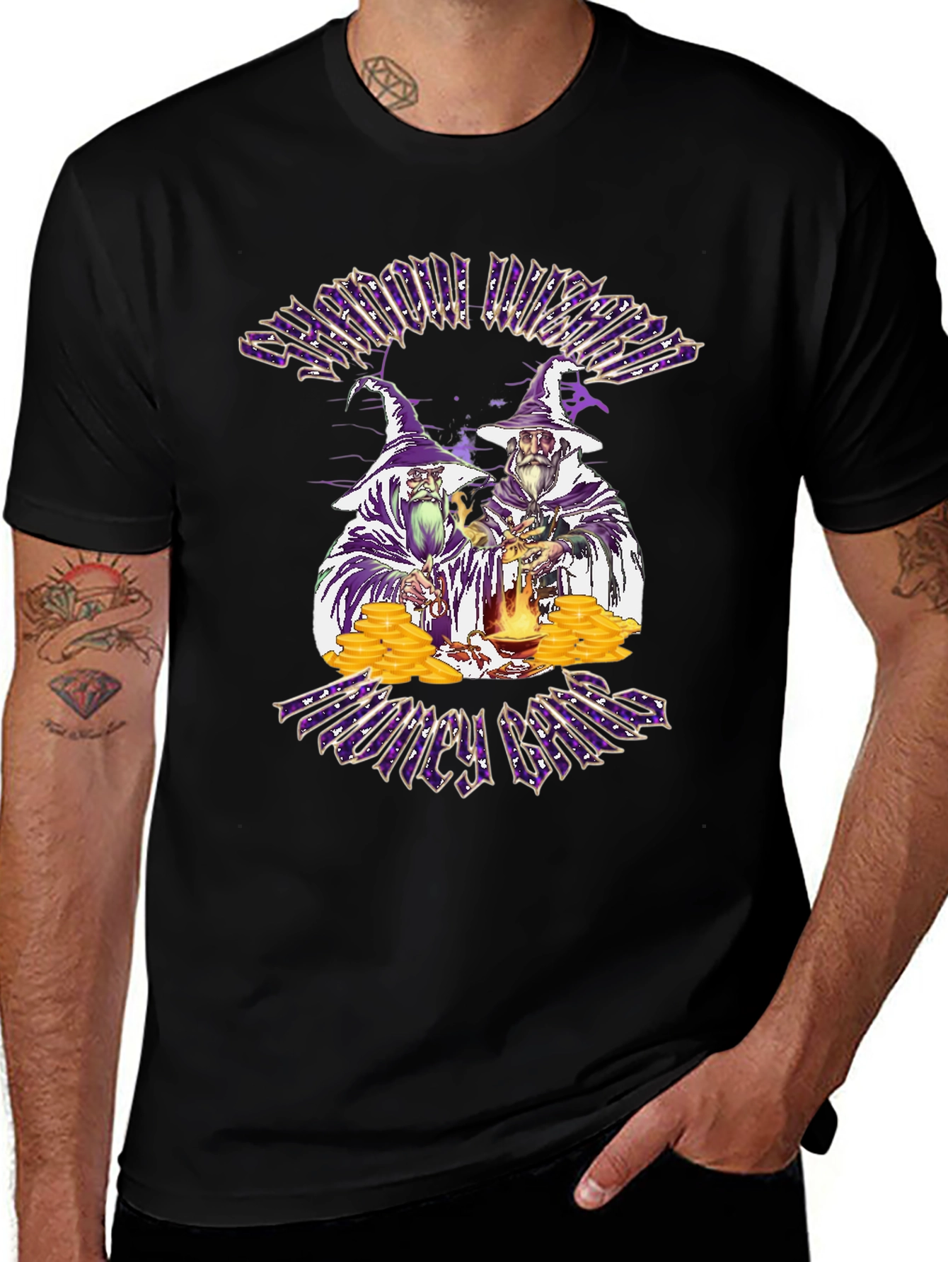 Shadow Wizard Money Gang Graphic T-Shirt