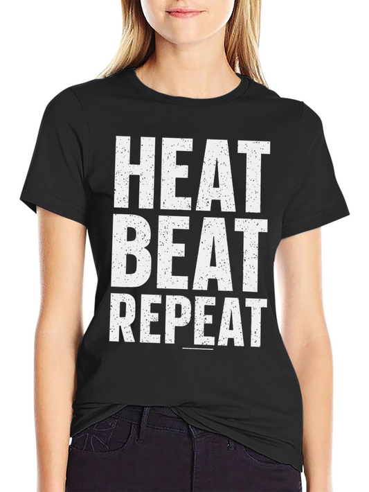 Heat Beat Repeat Graphic T-Shirt
