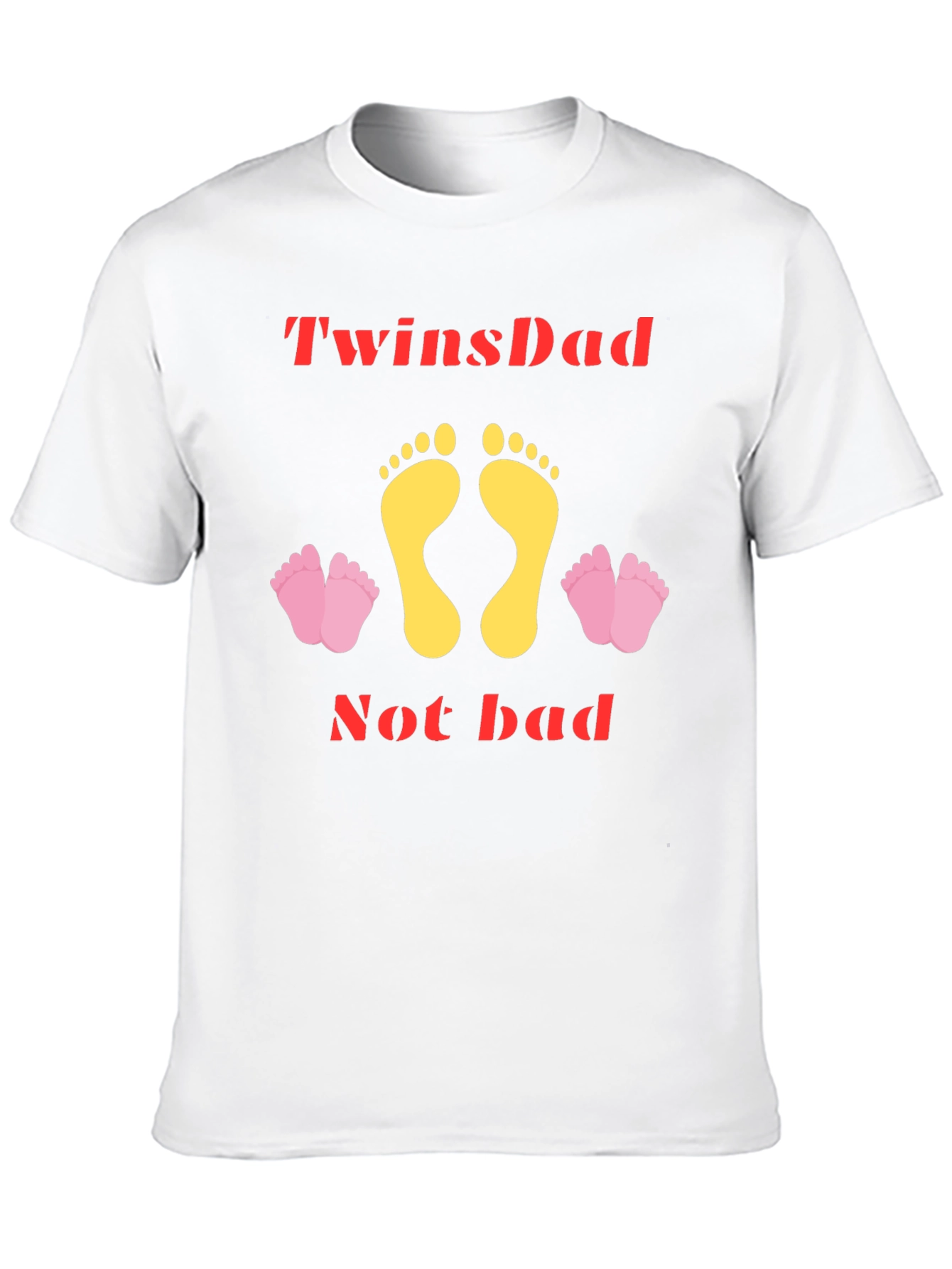 TwinsDad T-Shirt - New Dad Gift